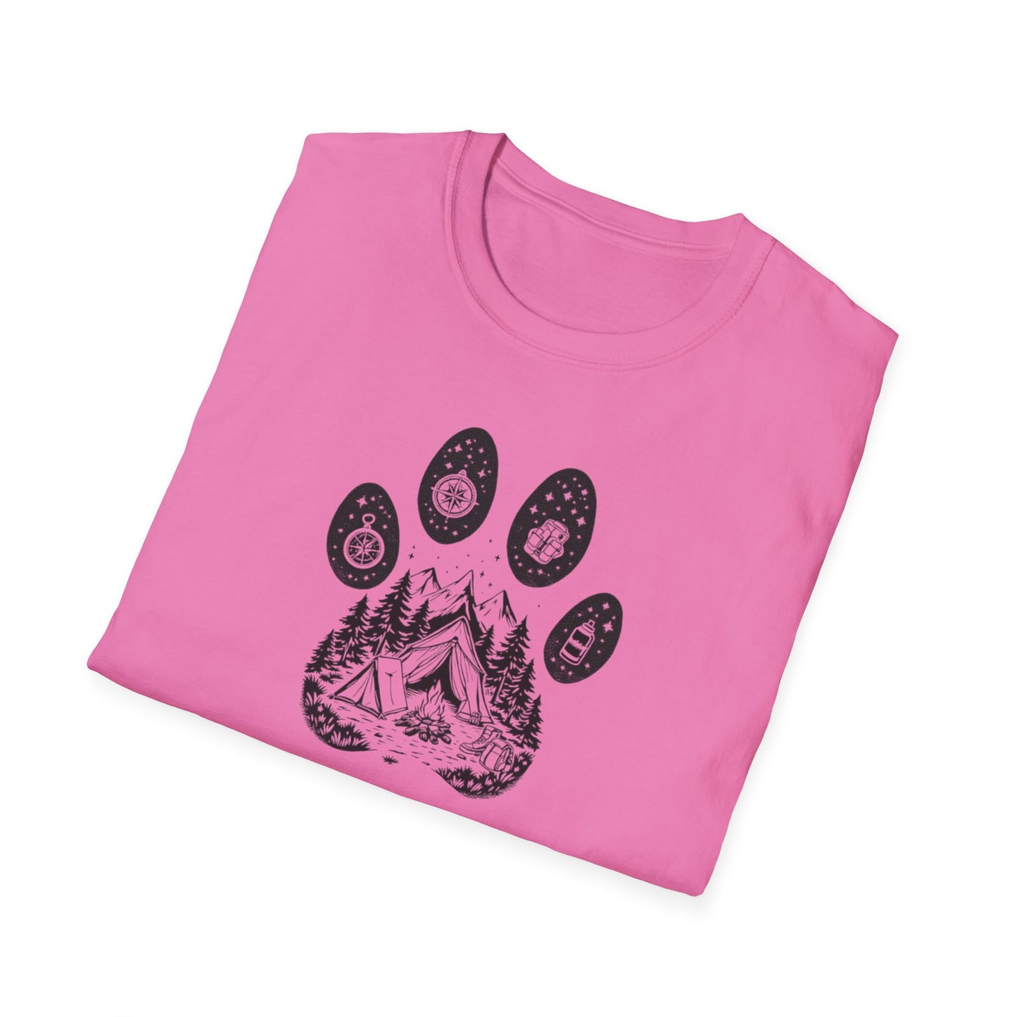 Paw Camping Unisex T-Shirt