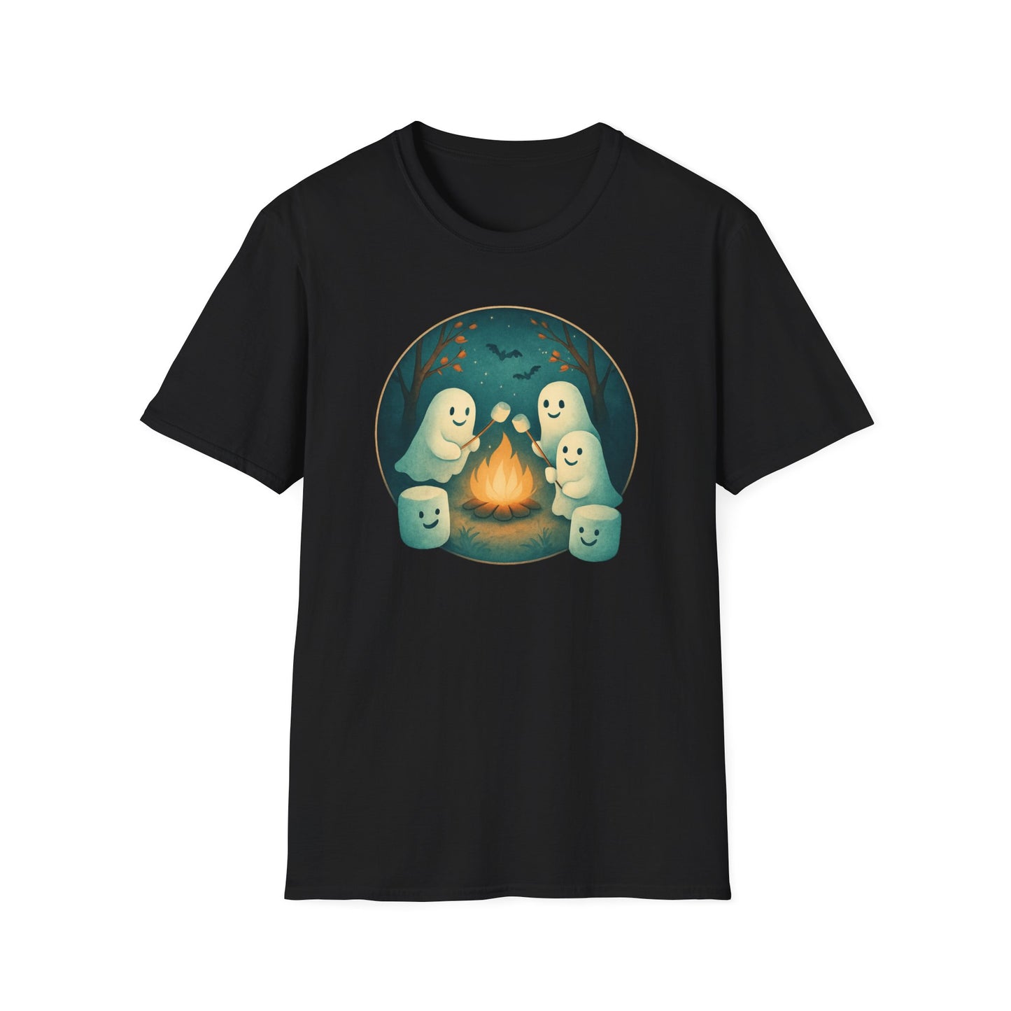Ghost Campfire Unisex Softstyle T-Shirt