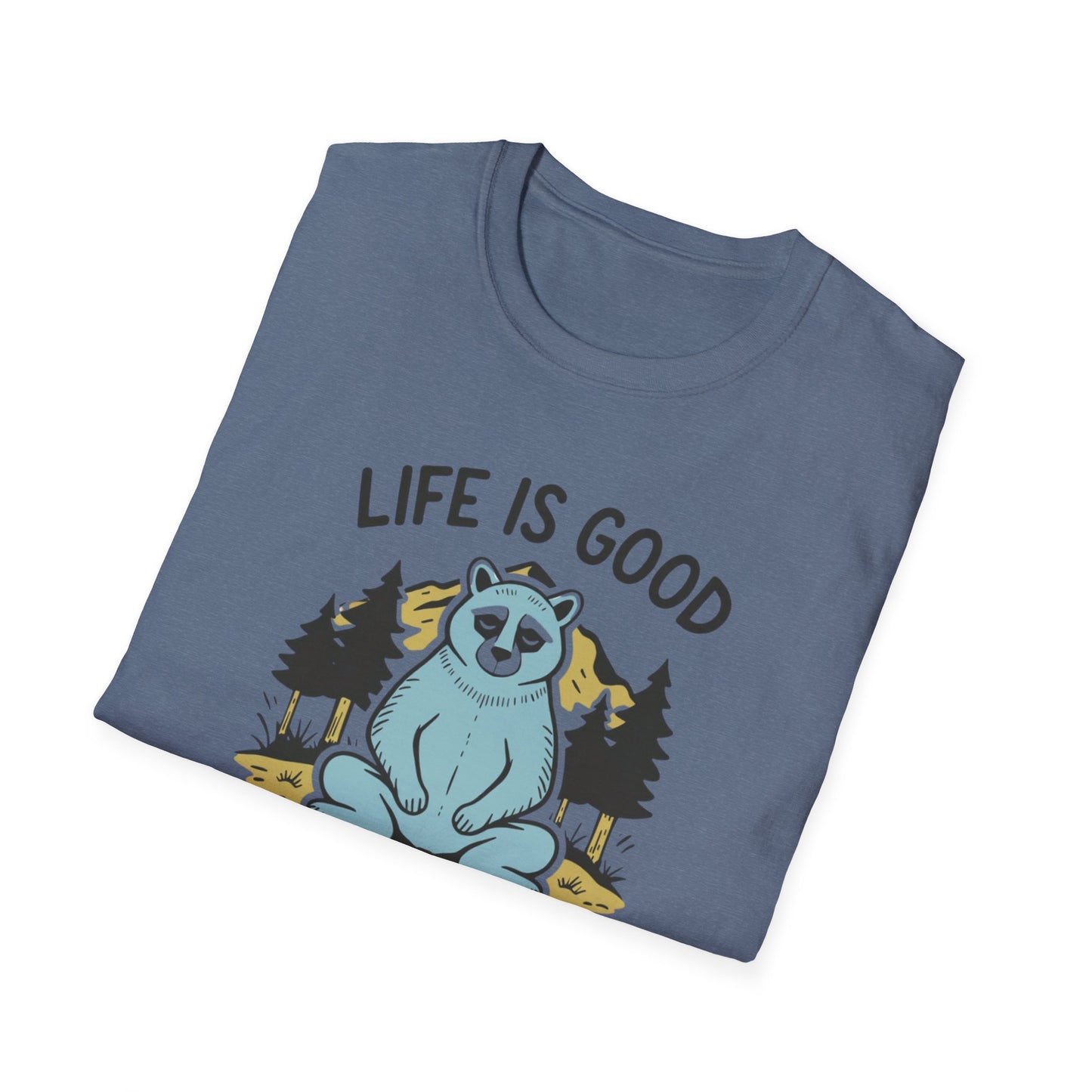 Bear Meditation, Unisex T-Shirt