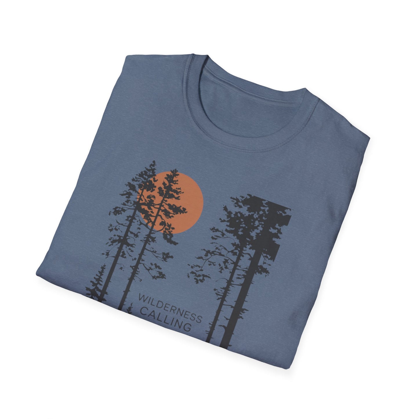 Pine Tree Moon Unisex T-Shirt