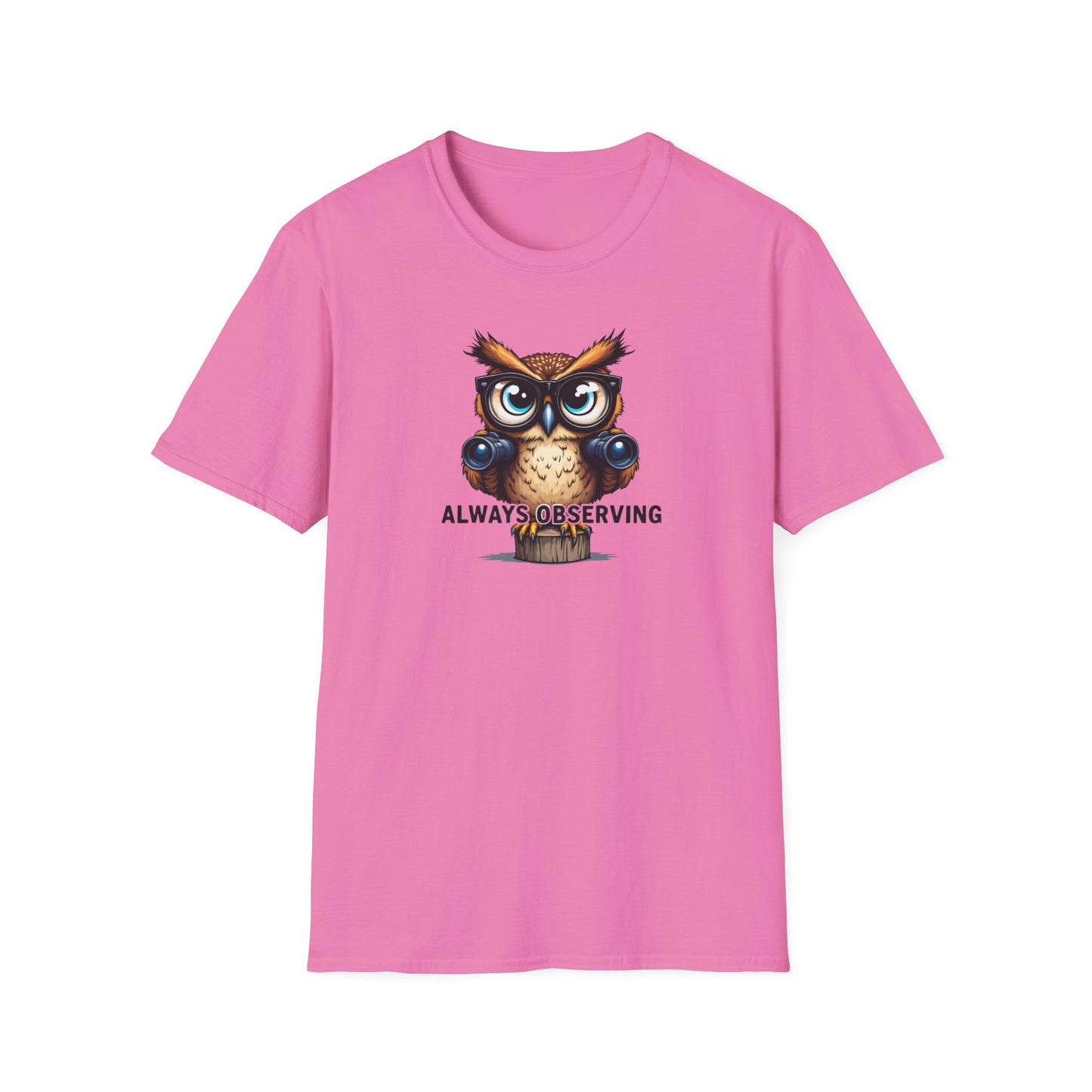 Observing Owl Unisex T-Shirt