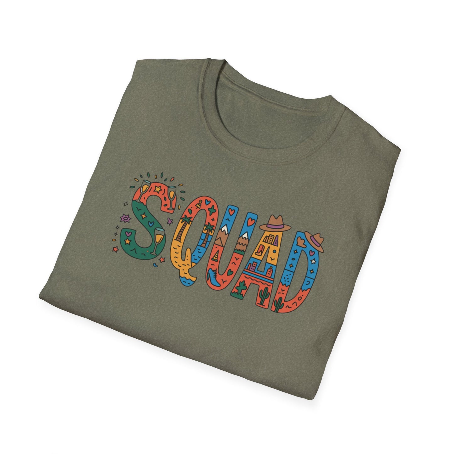 Squad Party, Unisex T-Shirt