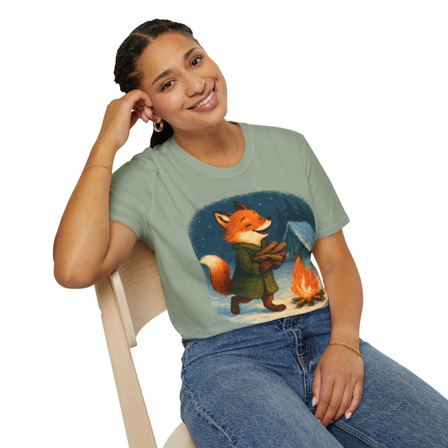 Winter Fox Unisex T-Shirt