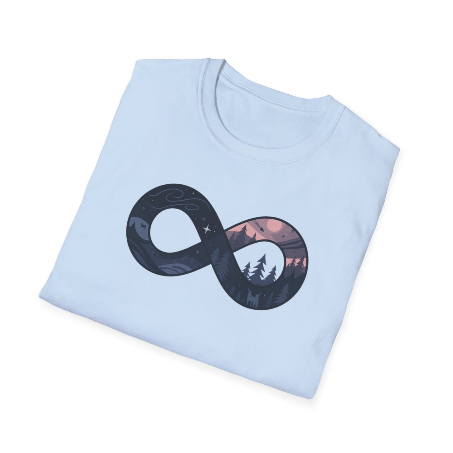 Infinity Celestial Forest Unisex T-Shirt
