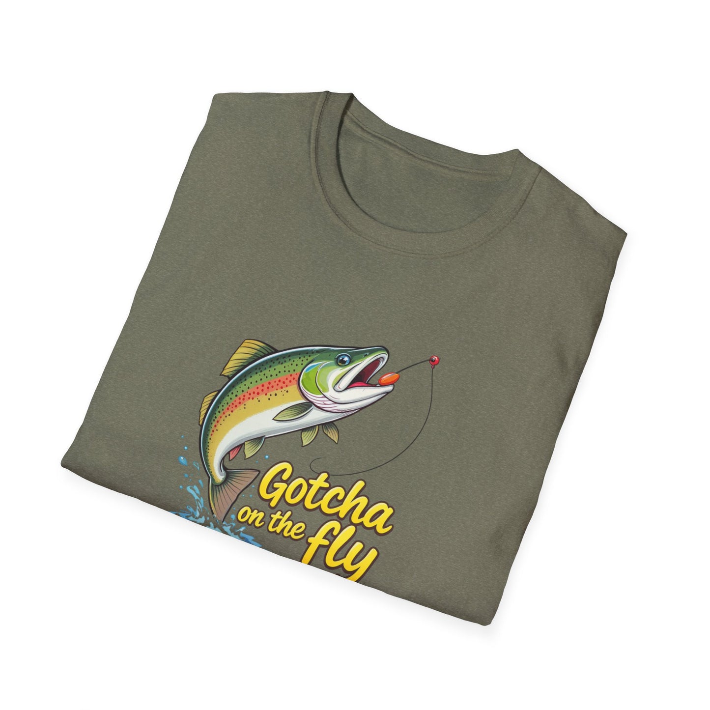 Fishing trout Unisex T-shirt