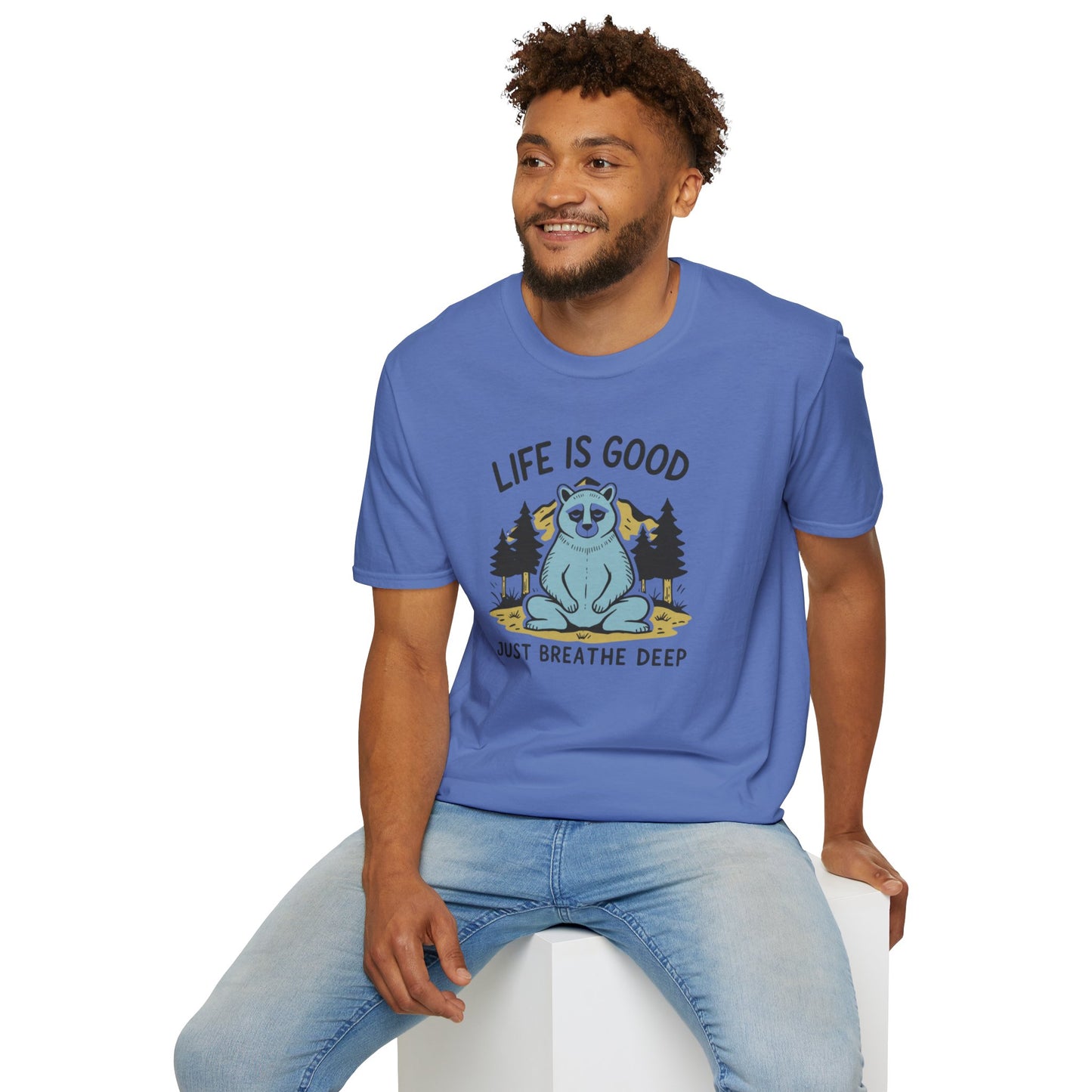 Bear Meditation, Unisex T-Shirt