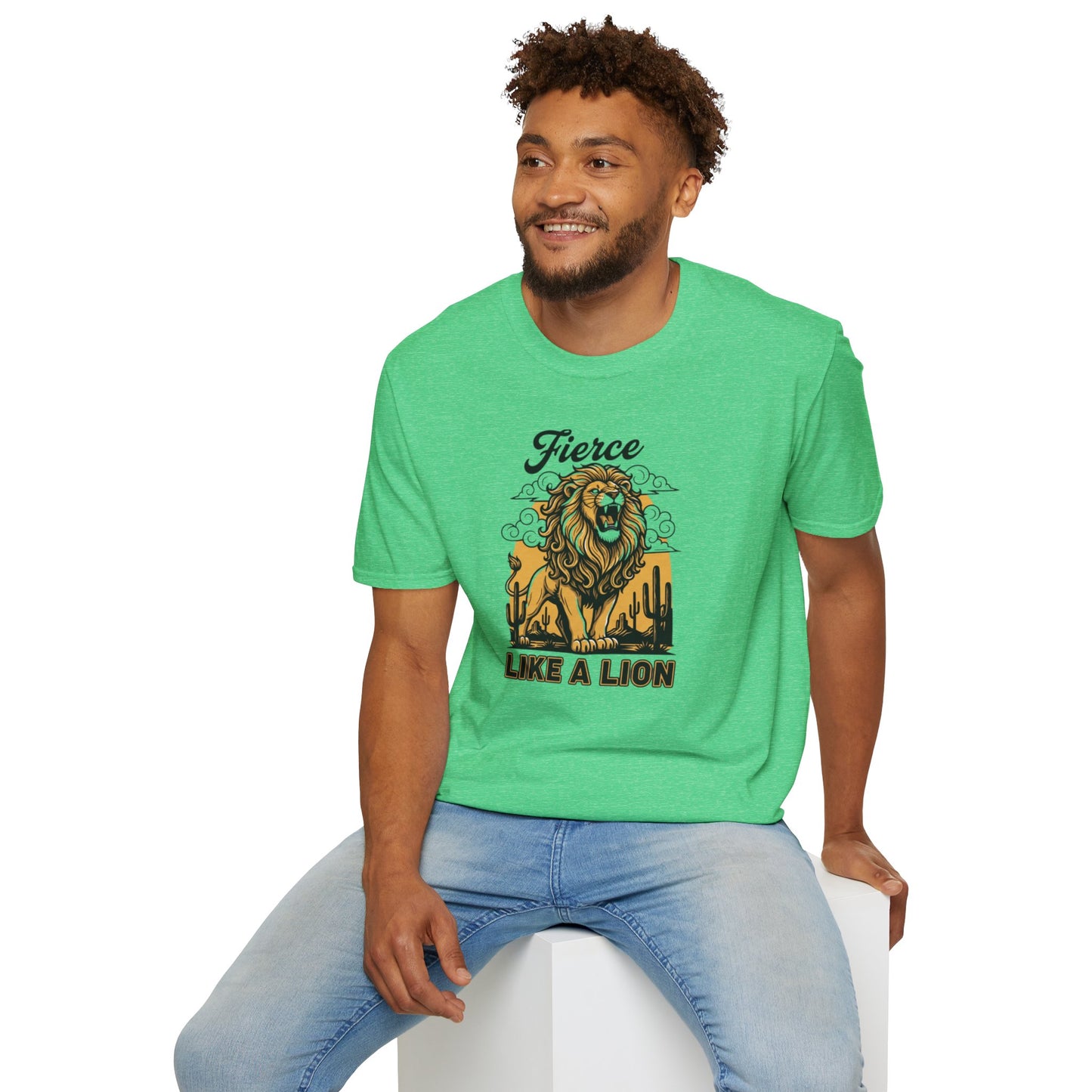 Vintage Lion Unisex T-Shirt