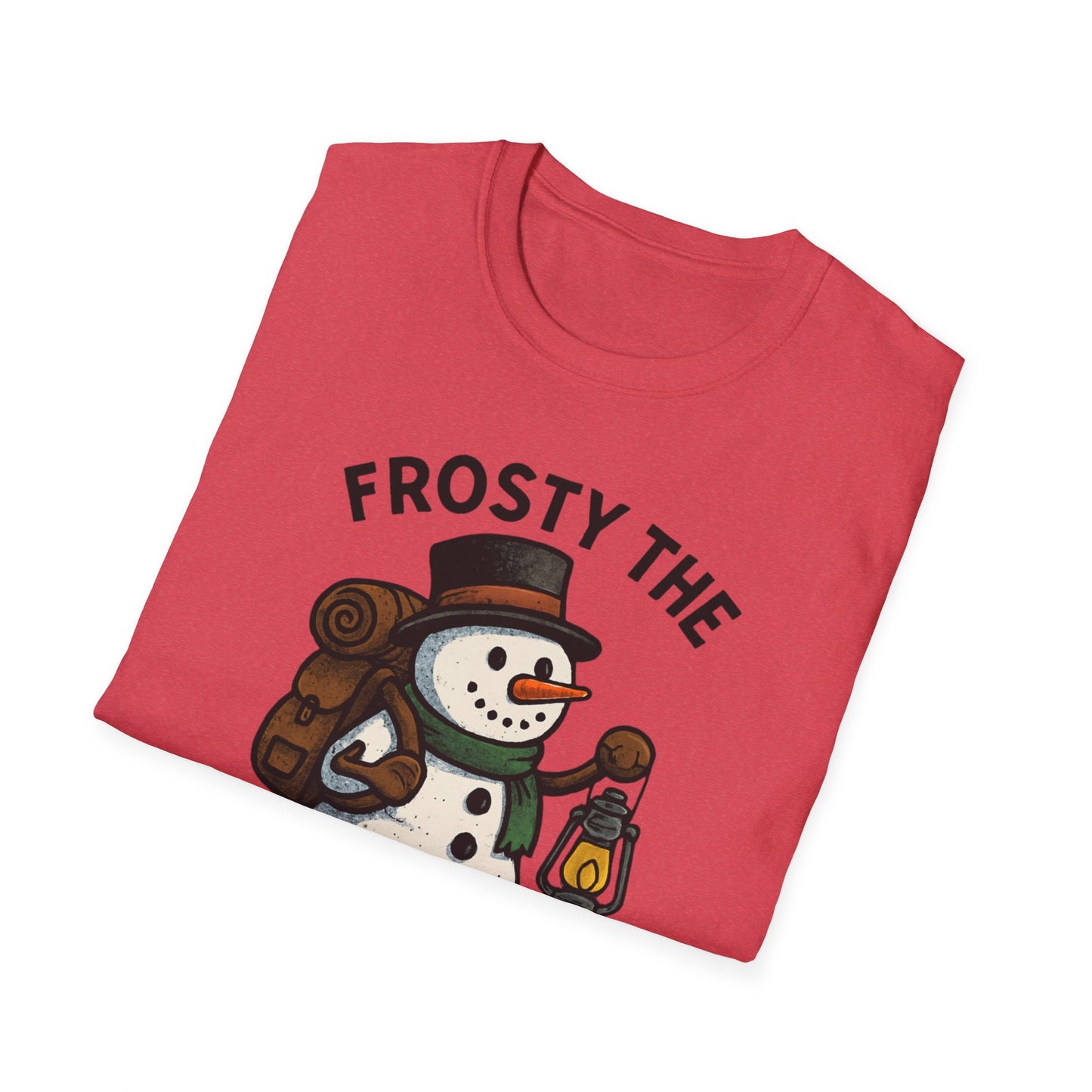 Camper Snowman Unisex T-shirt