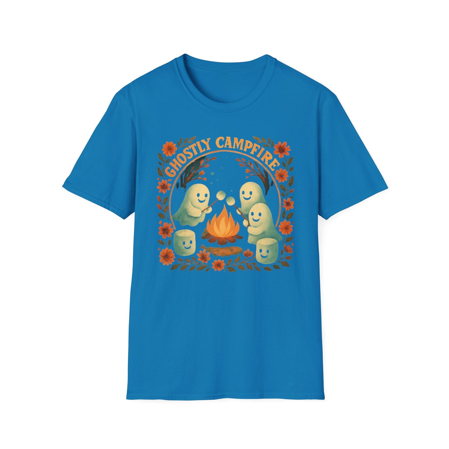 Ghostly Campfire Unisex T-shirt