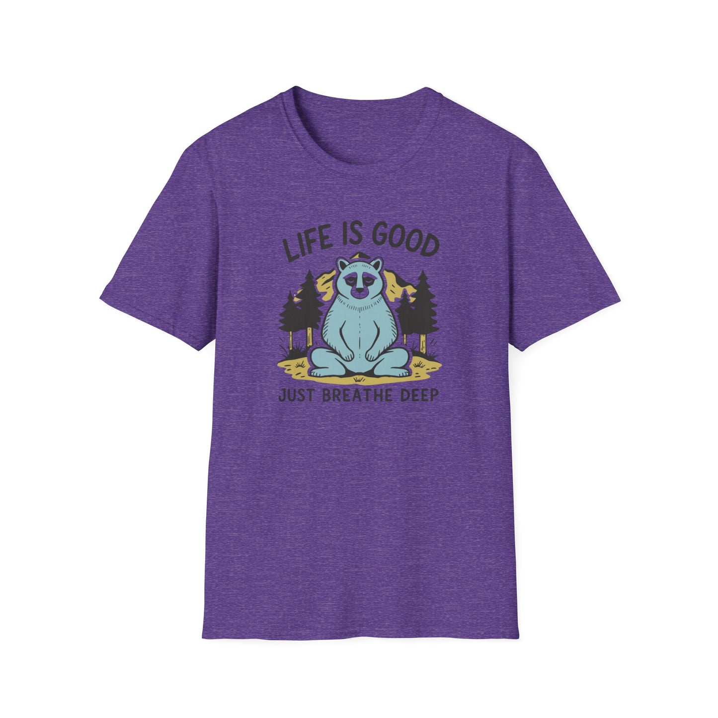 Bear Meditation, Unisex T-Shirt
