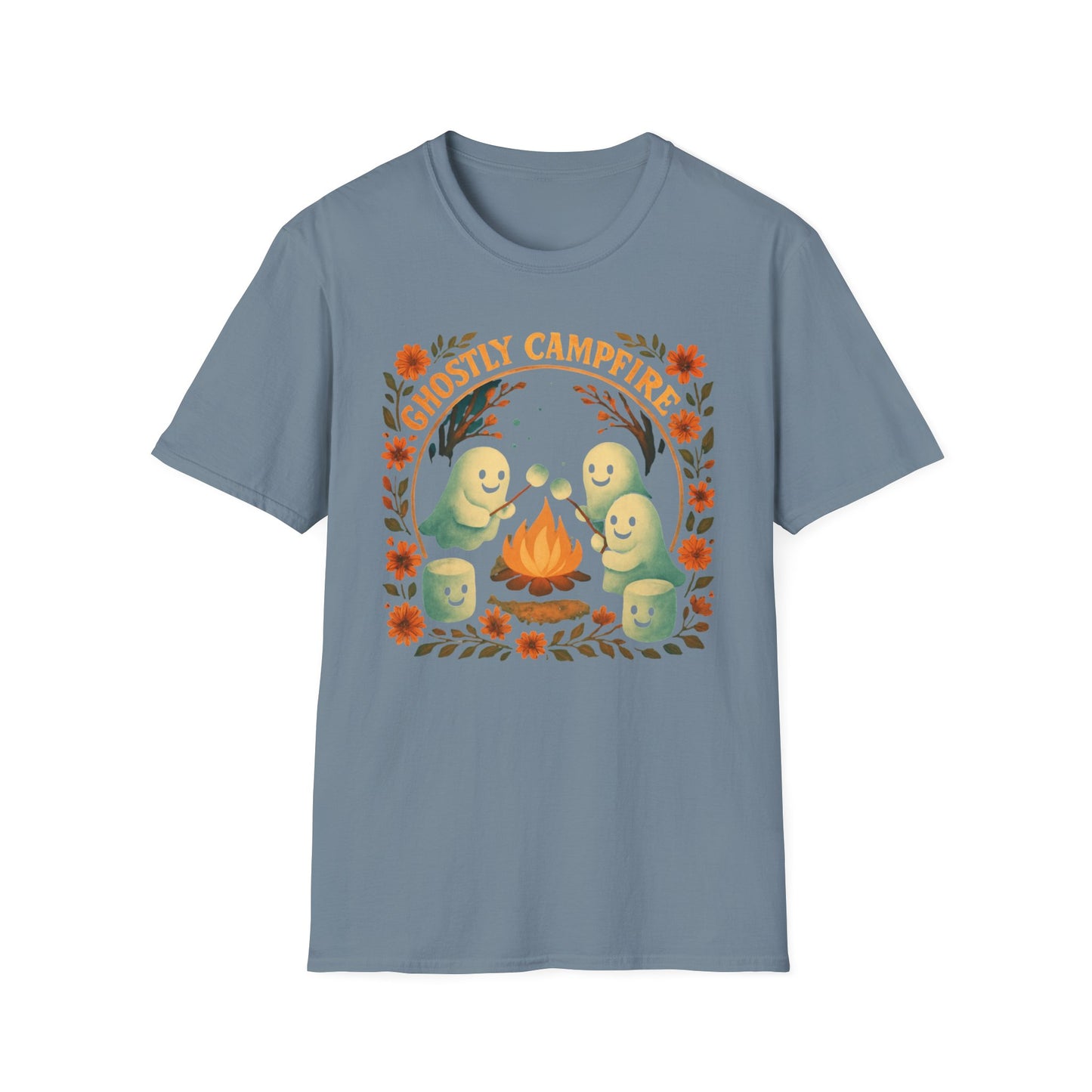 Ghostly Campfire Unisex T-shirt