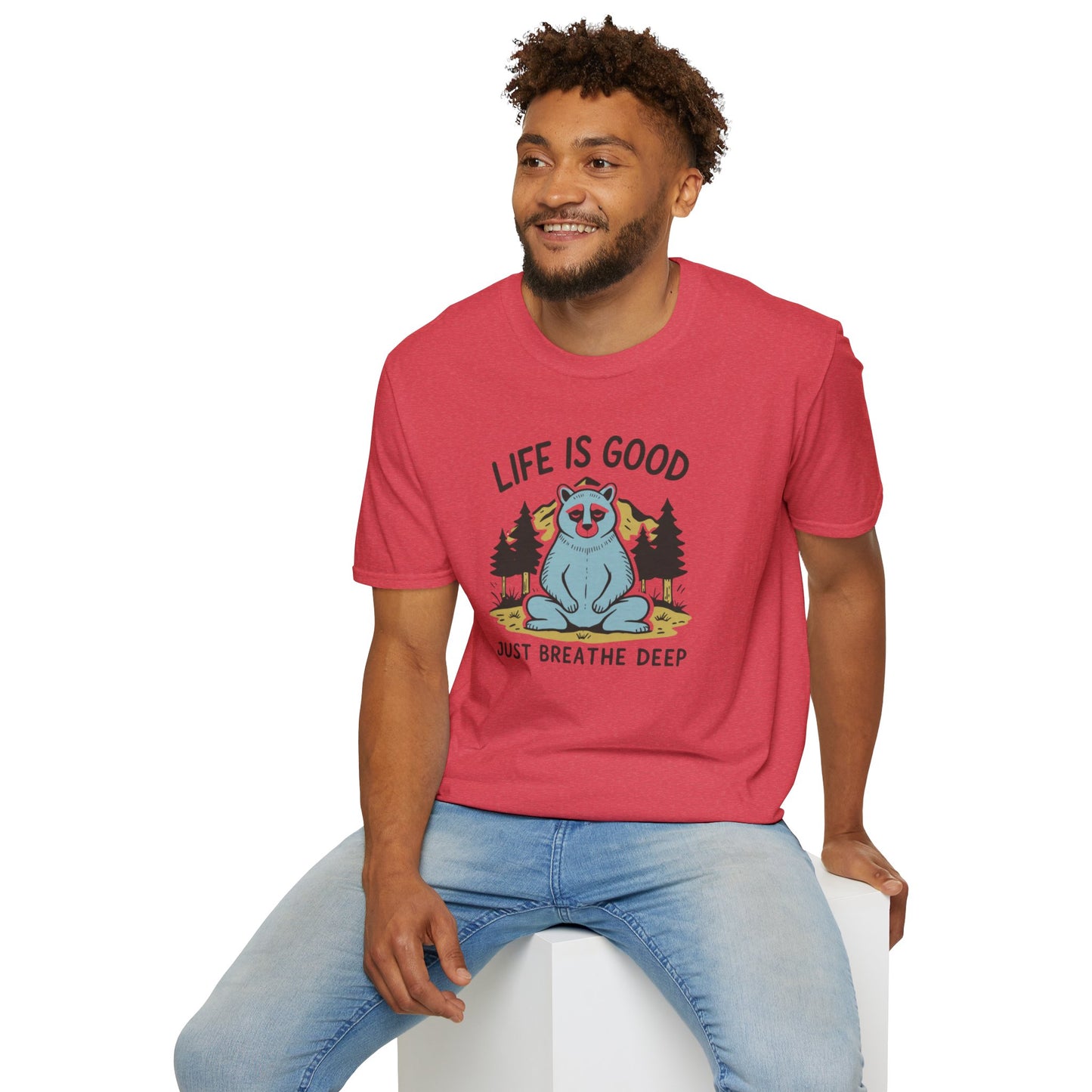 Bear Meditation, Unisex T-Shirt