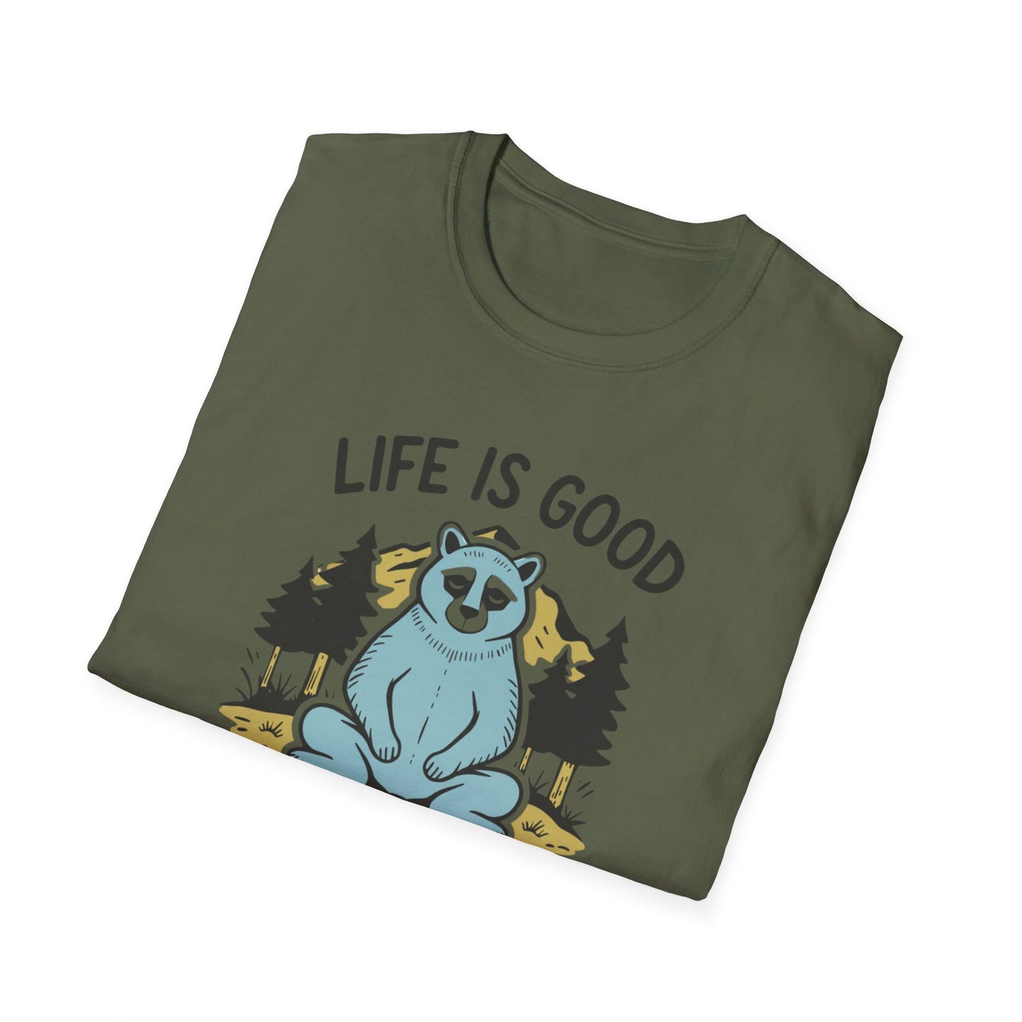 Bear Meditation, Unisex T-Shirt