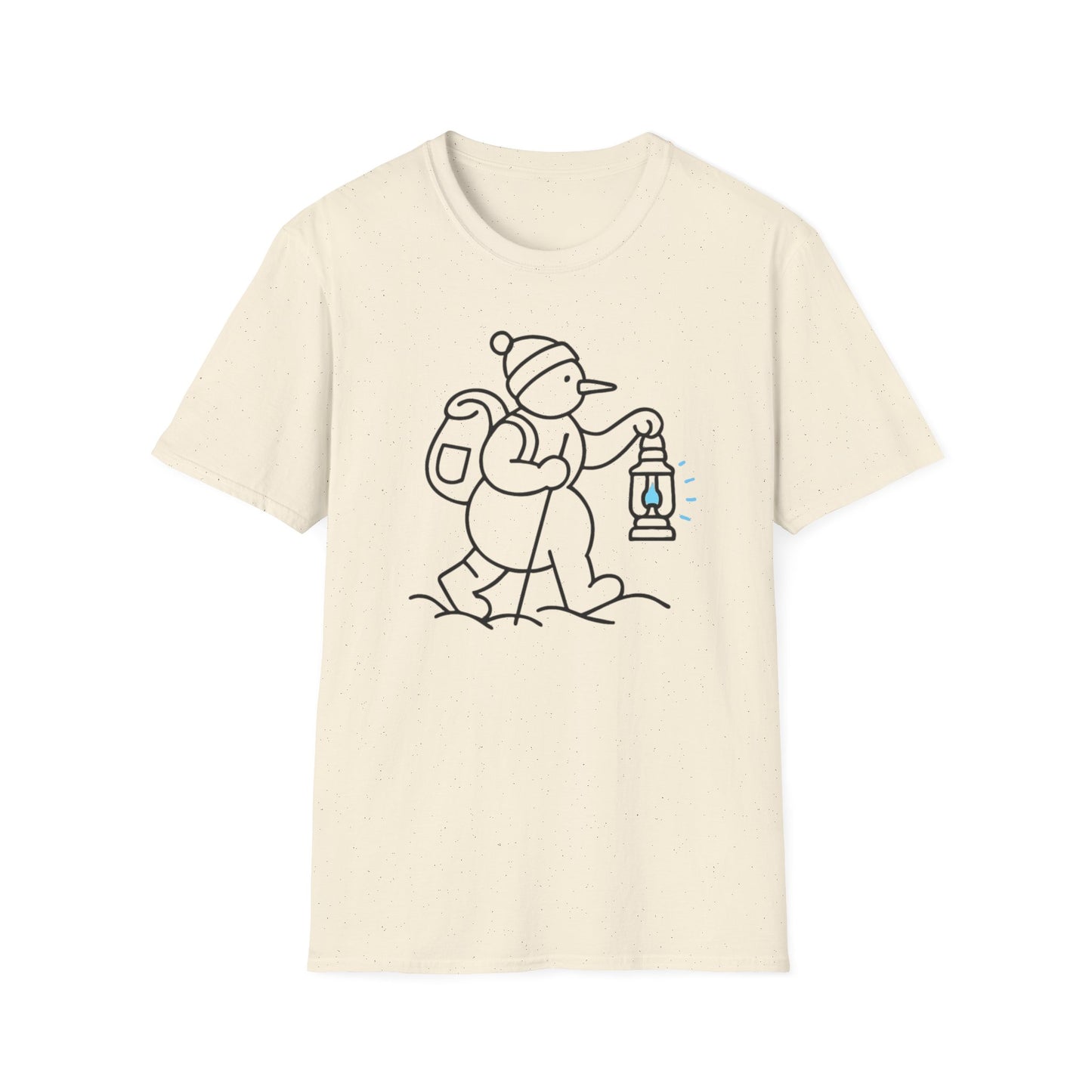 Camper Snowman Unisex T-shirt