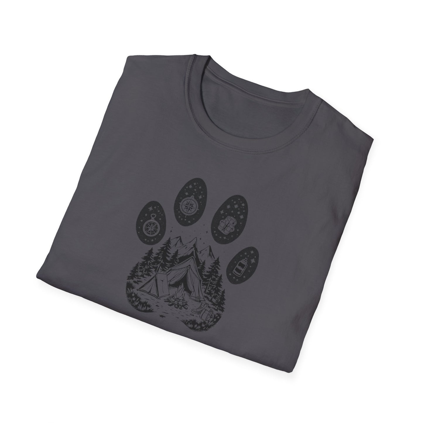Paw Camping Unisex T-Shirt