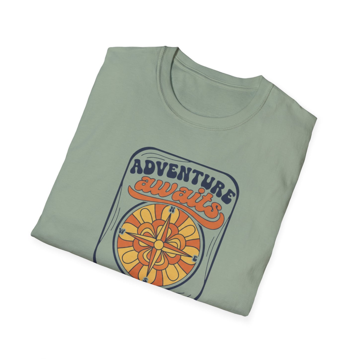 Ocean Awaits Nautical, Unisex T-Shirt
