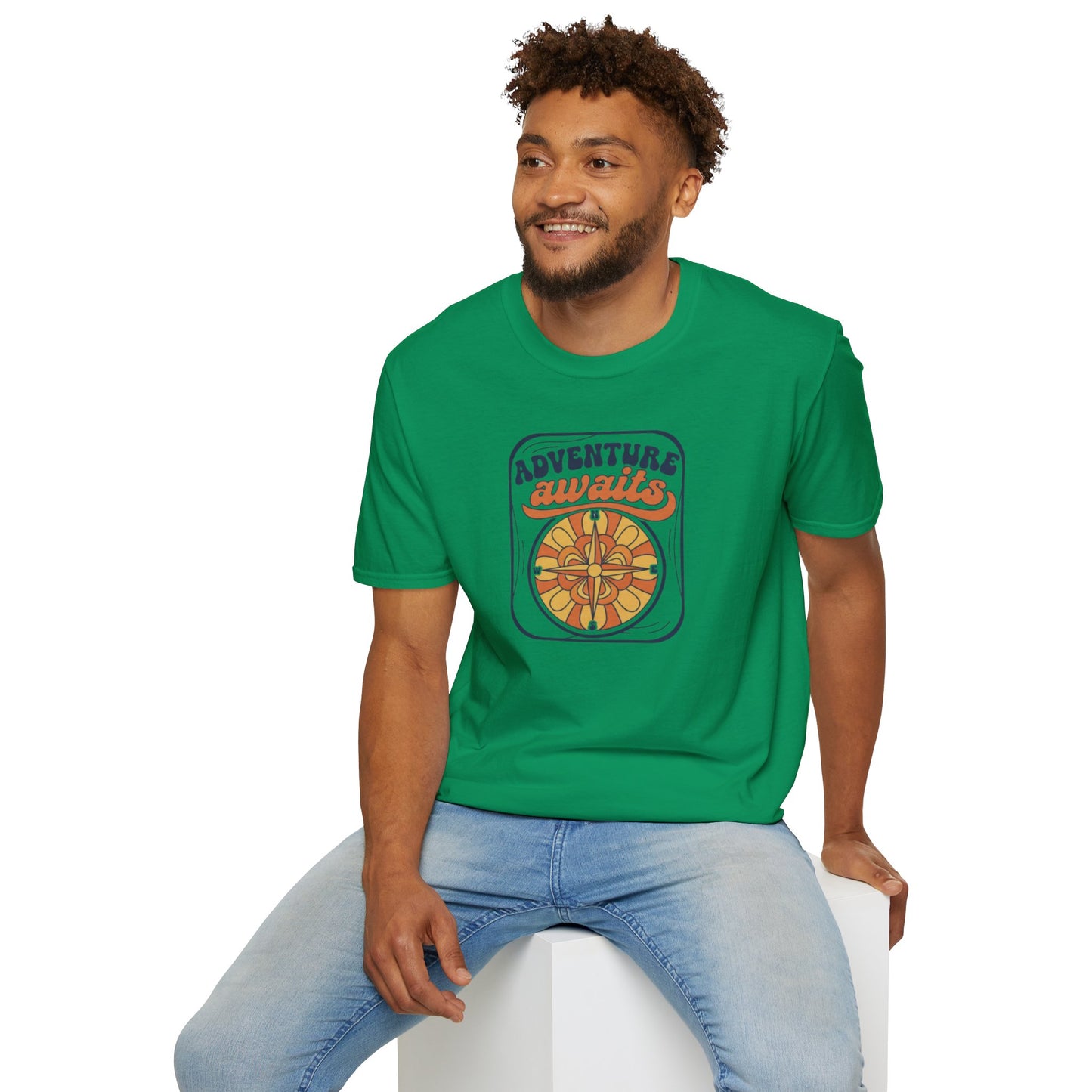 Ocean Awaits Nautical, Unisex T-Shirt