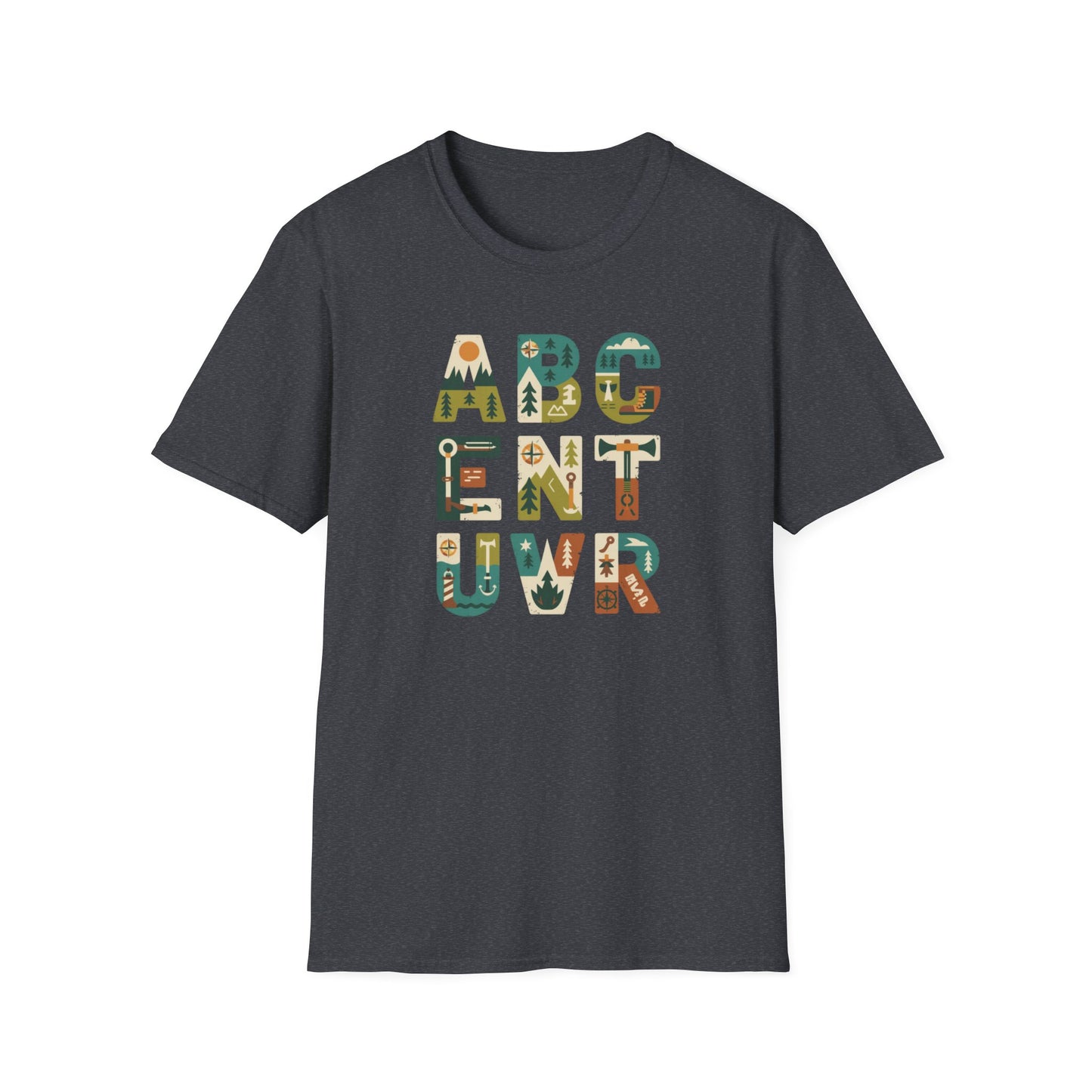 Adventure Alphabet Unisex T-Shirt