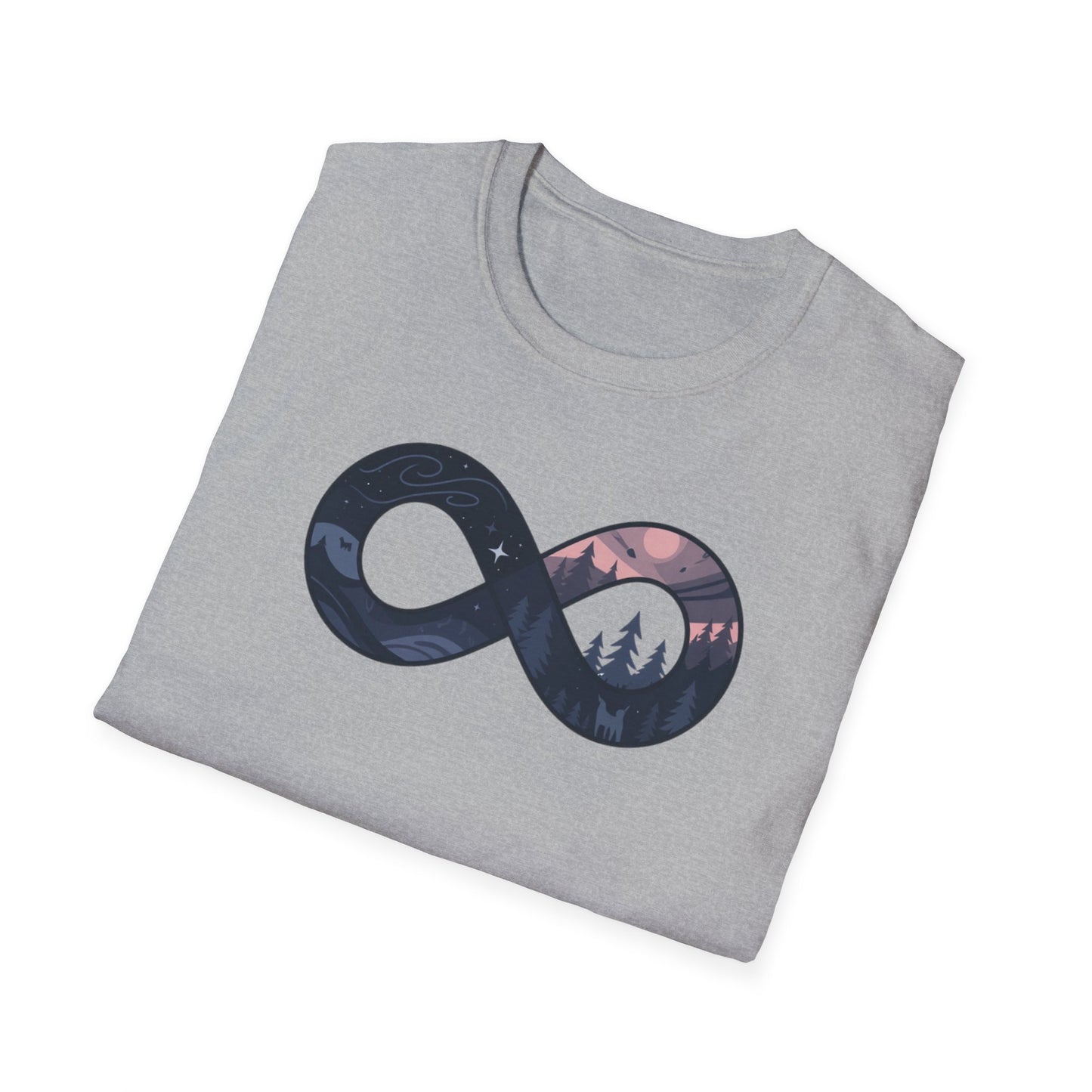 Infinity Celestial Forest Unisex T-Shirt