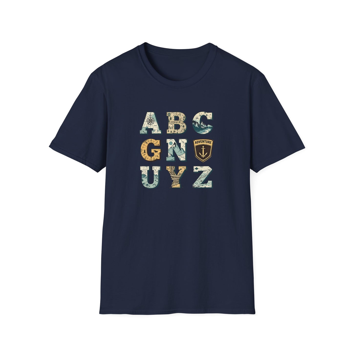 Adventure Grid, Unisex T-Shirt