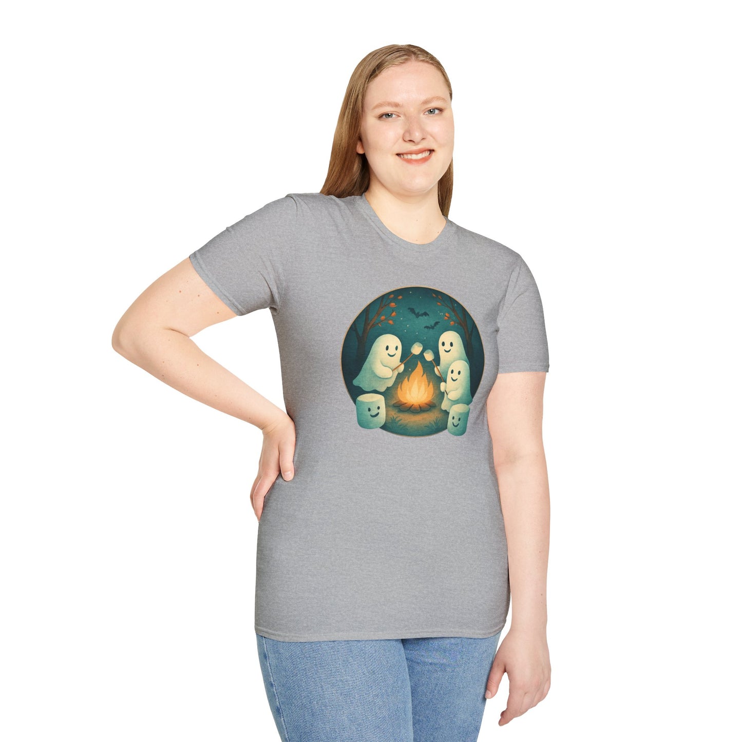 Ghost Campfire Unisex Softstyle T-Shirt
