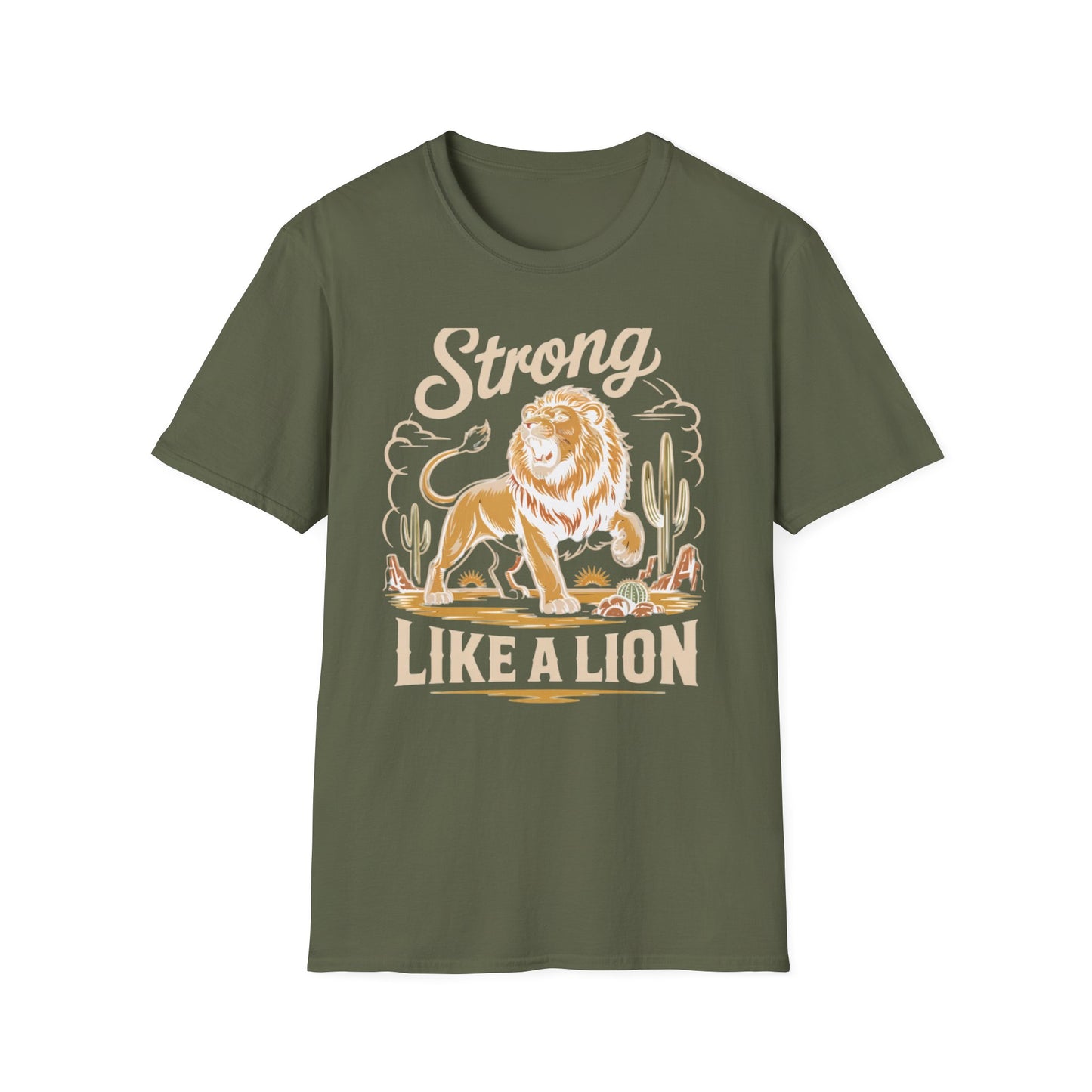 Lion Vintage Unisex T-Shirt