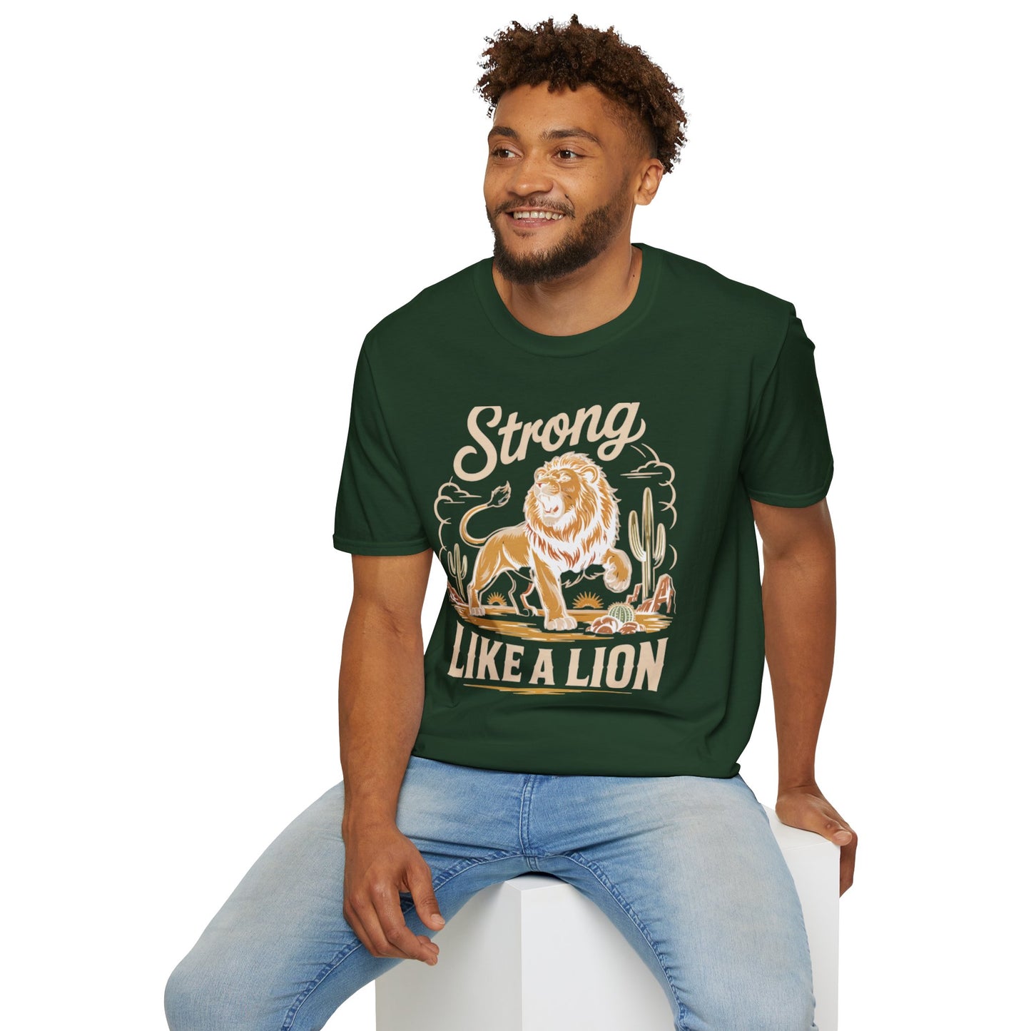 Lion Vintage Unisex T-Shirt