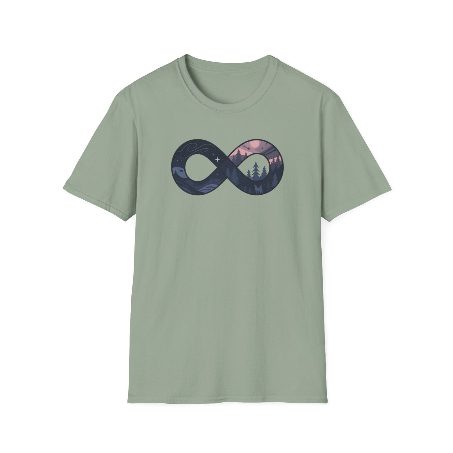 Infinity Celestial Forest Unisex T-Shirt