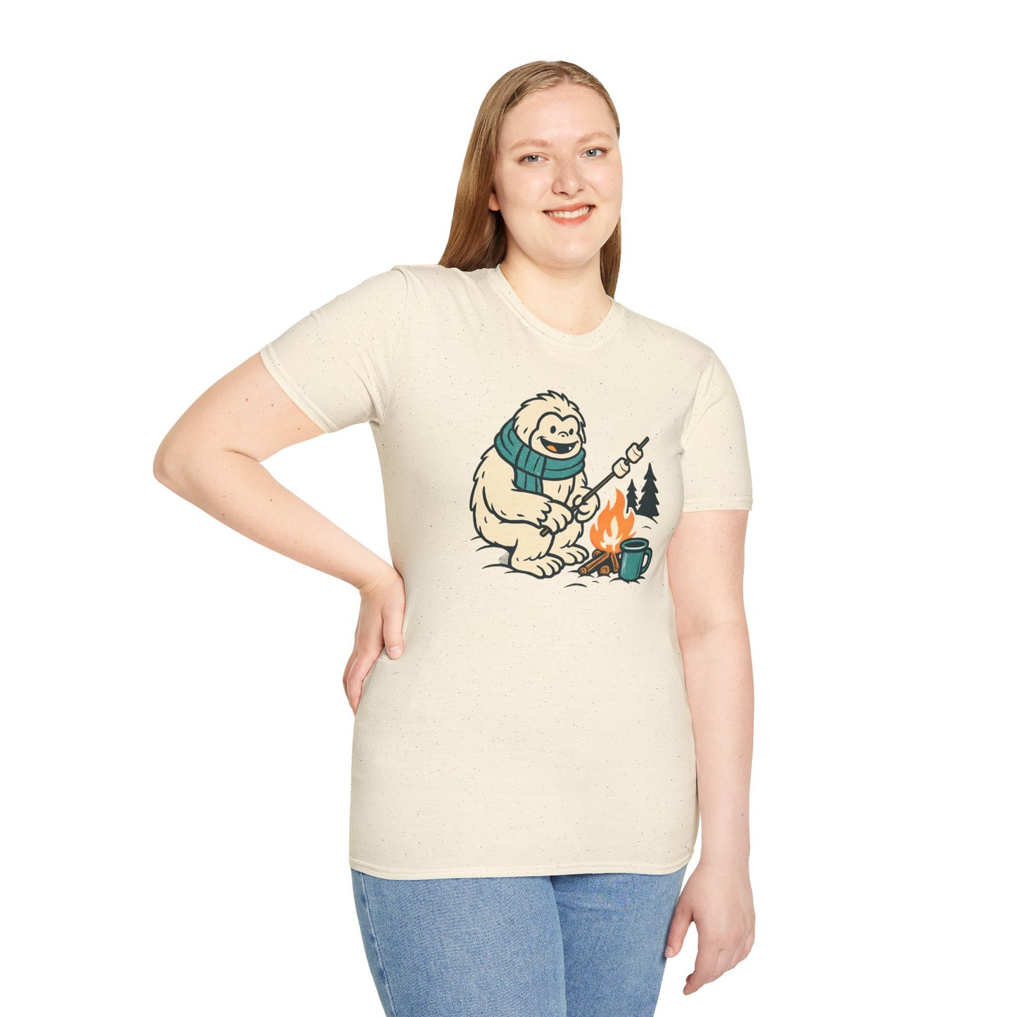 Whimsical Yeti Unisex T-Shirt
