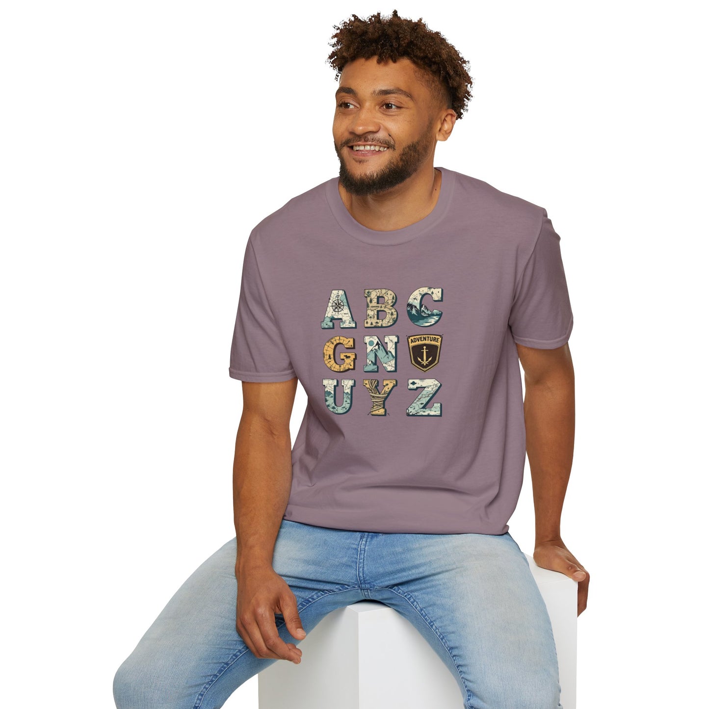 Adventure Grid, Unisex T-Shirt
