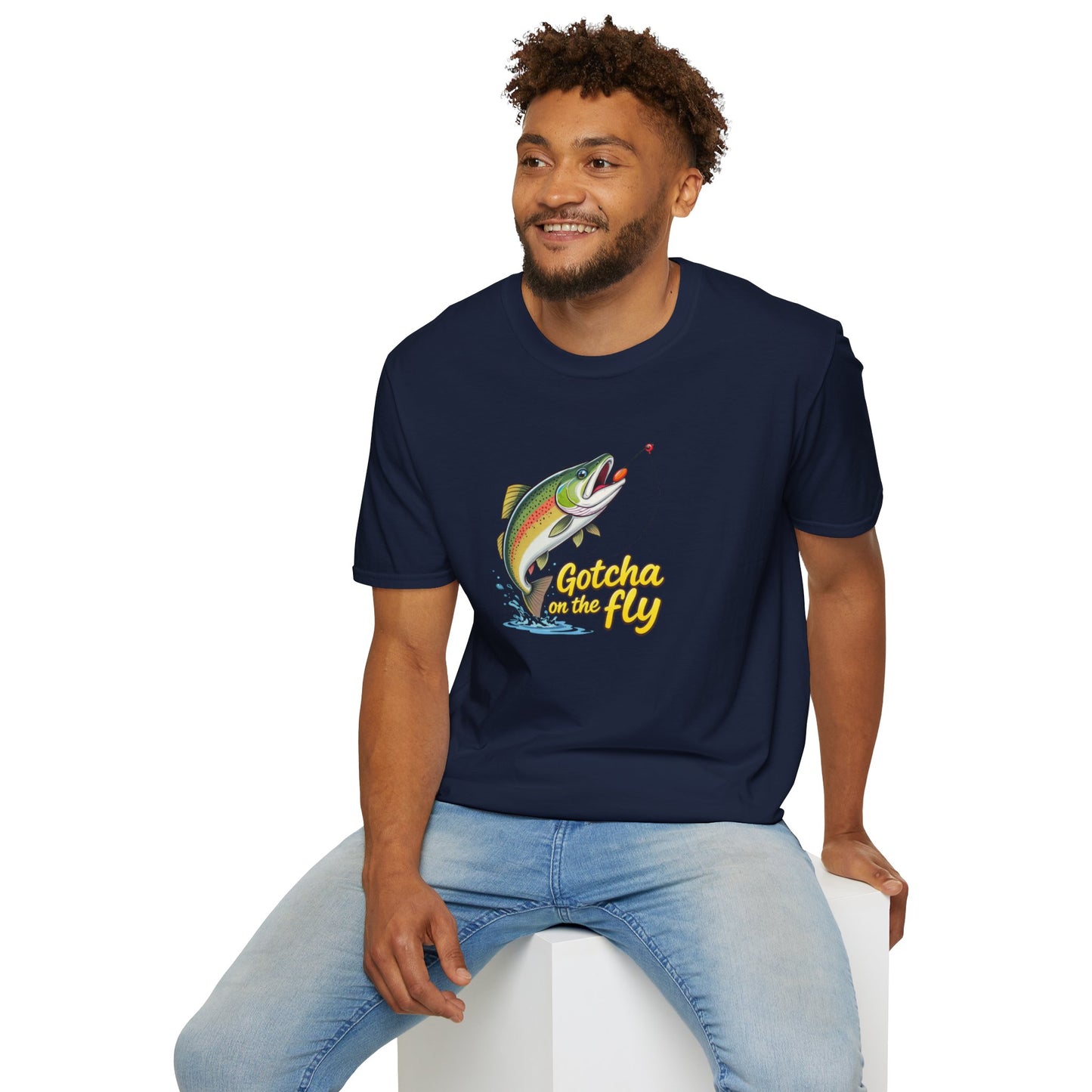 Fishing trout Unisex T-shirt