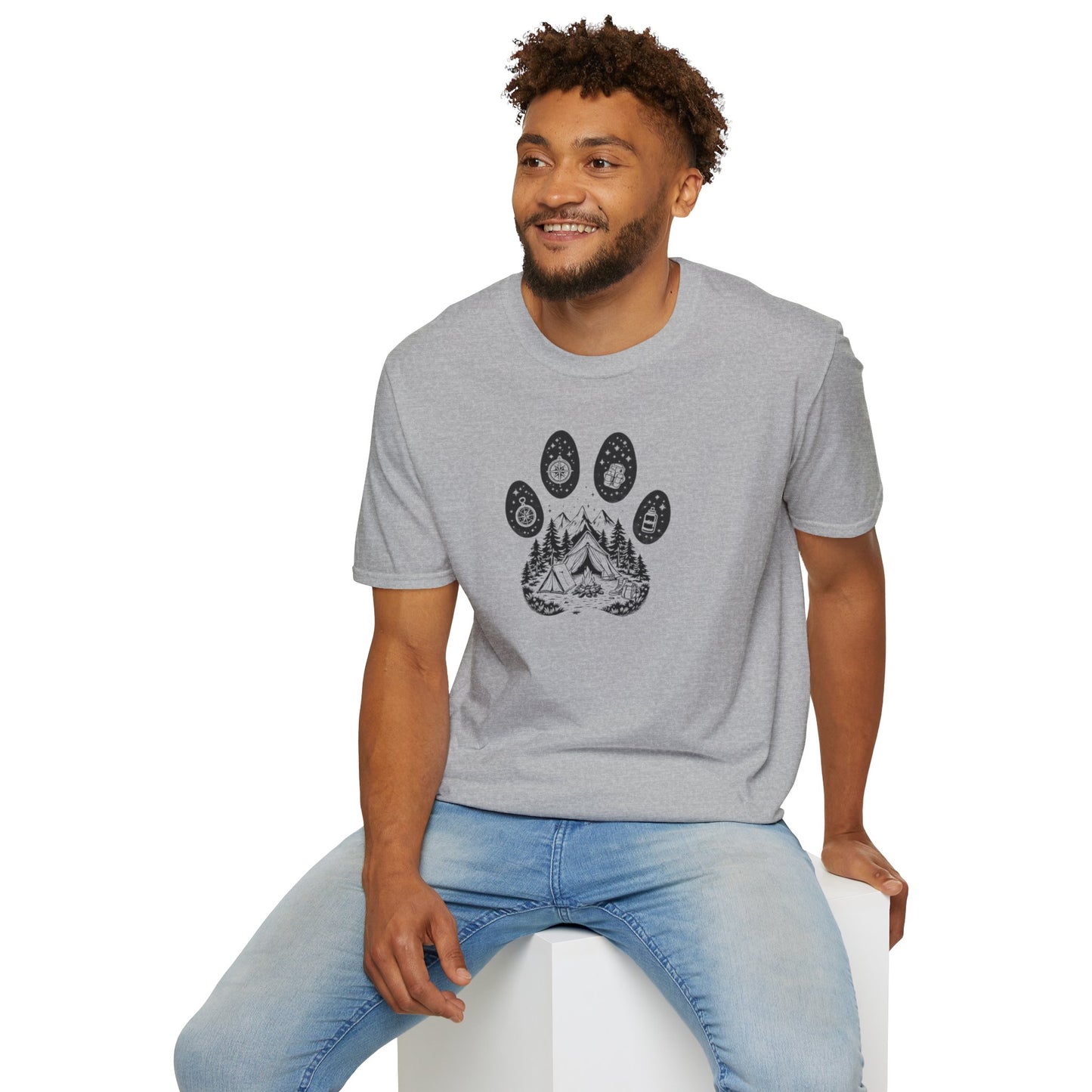 Paw Camping Unisex T-Shirt