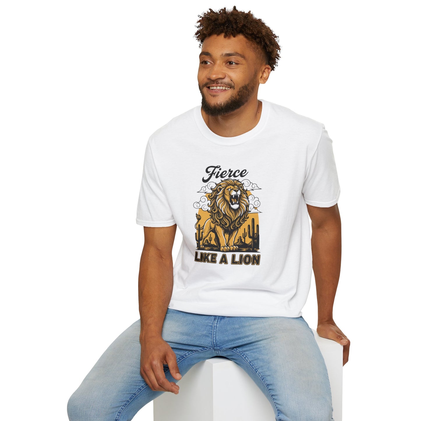 Vintage Lion Unisex T-Shirt