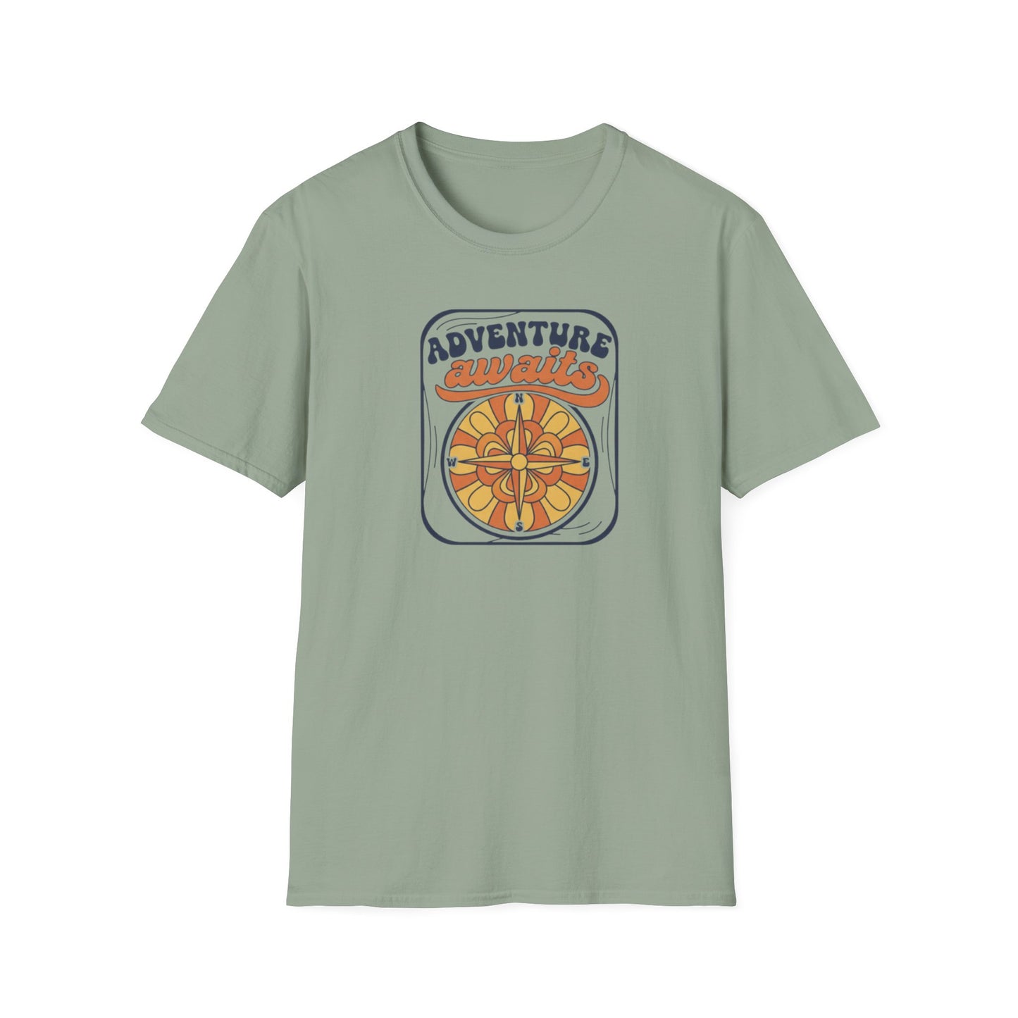 Ocean Awaits Nautical, Unisex T-Shirt
