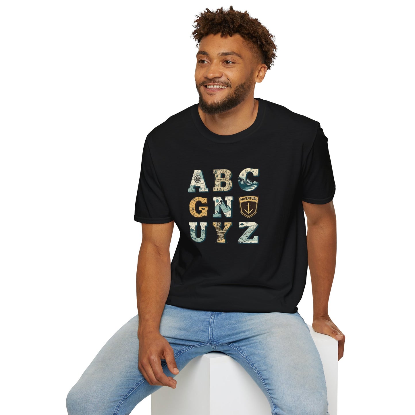 Adventure Grid, Unisex T-Shirt