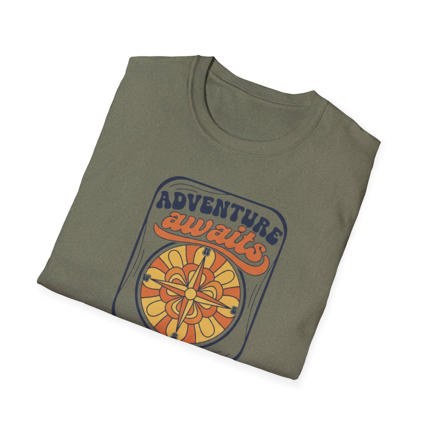 Ocean Awaits Nautical, Unisex T-Shirt