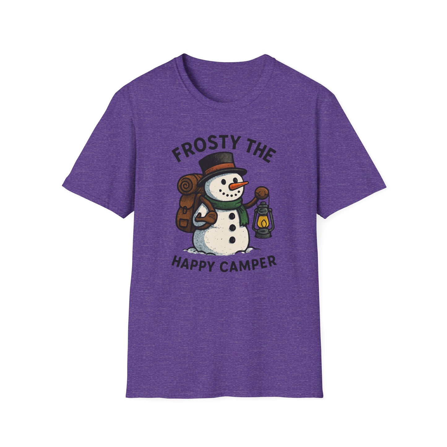 Camper Snowman Unisex T-shirt