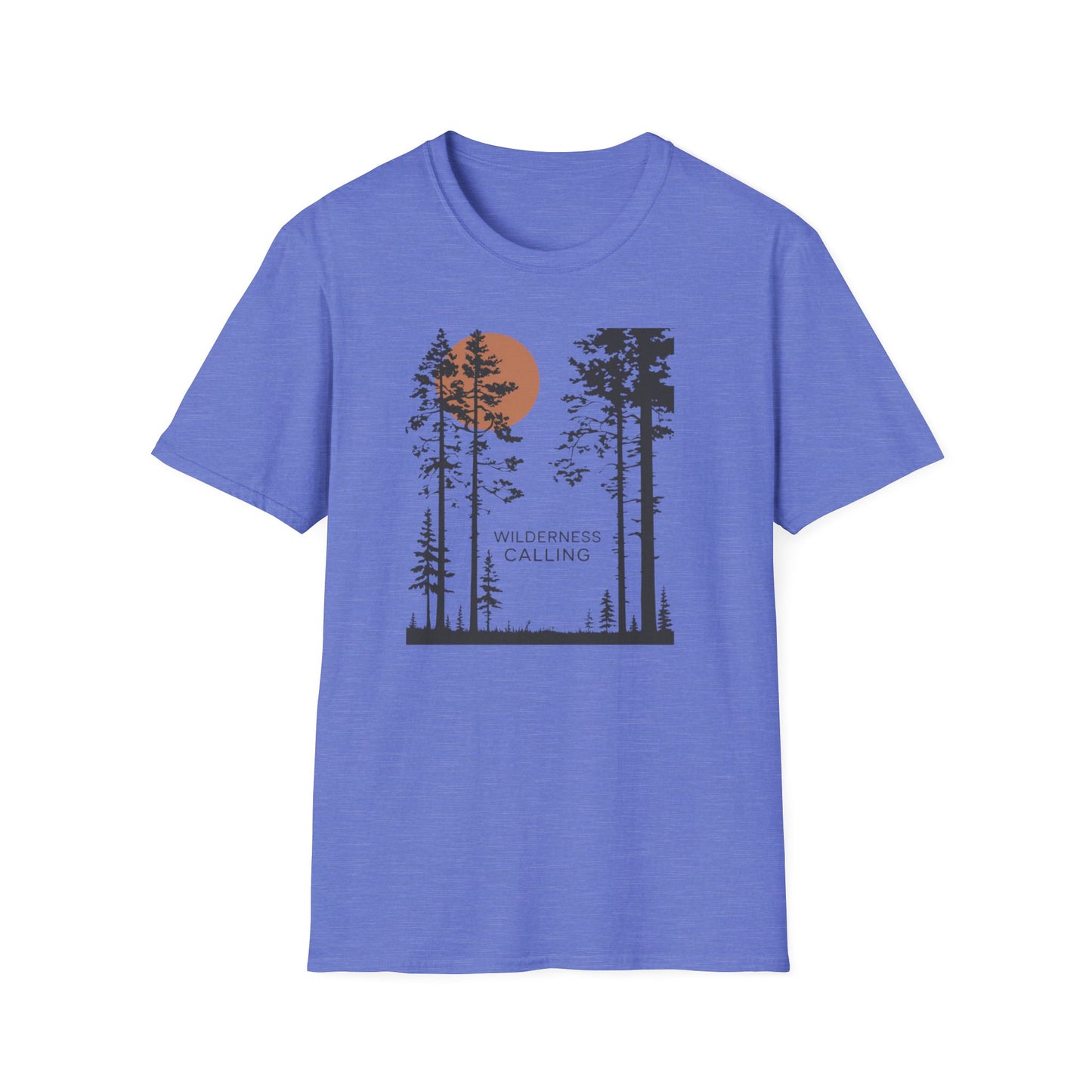 Pine Tree Moon Unisex T-Shirt