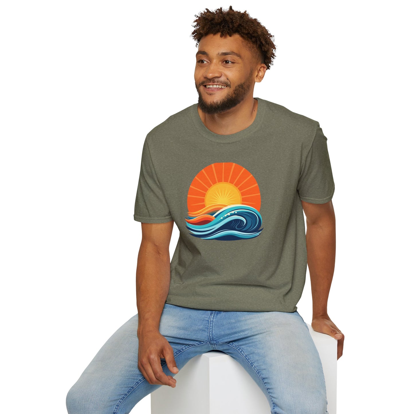 Coastal Sunset Unisex T-Shirt