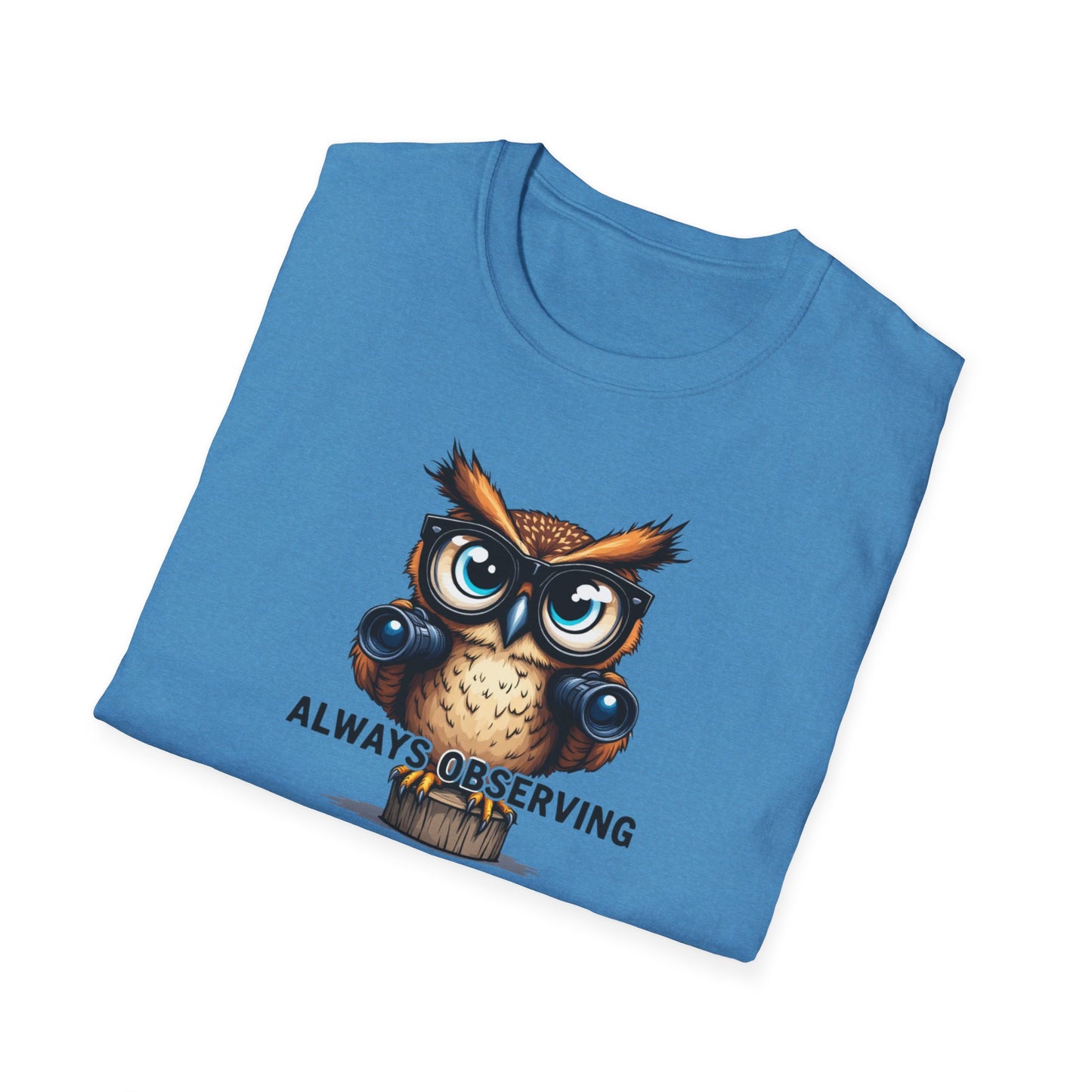 Observing Owl Unisex T-Shirt