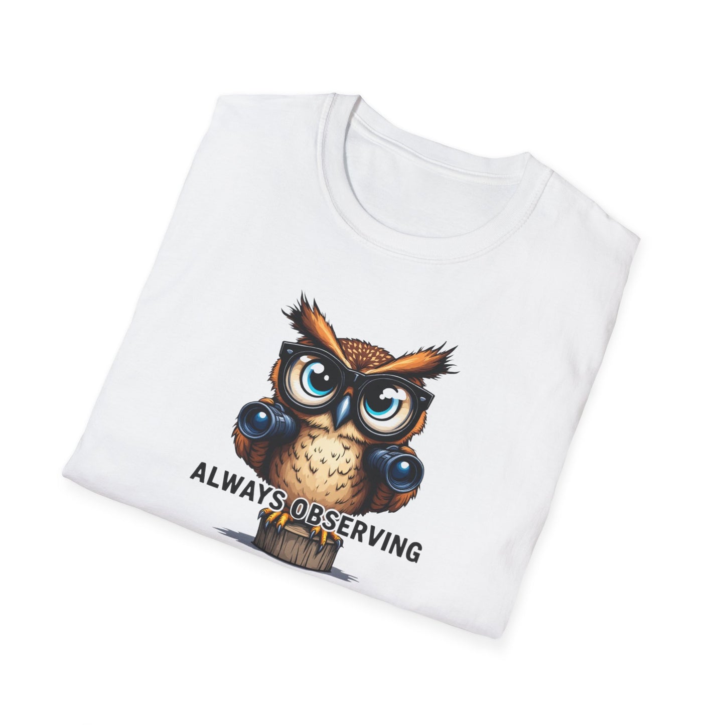 Observing Owl Unisex T-Shirt