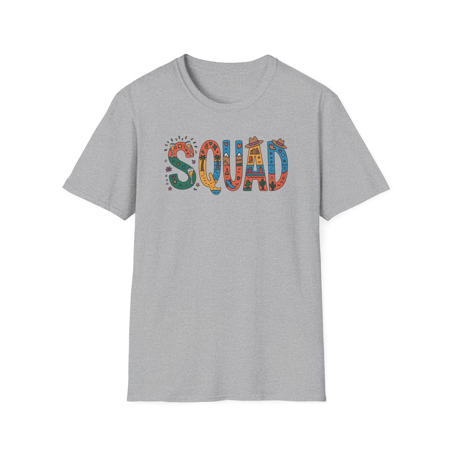 Squad Party, Unisex T-Shirt