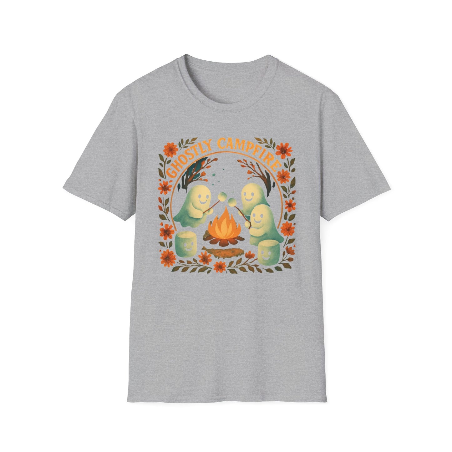 Ghostly Campfire Unisex T-shirt