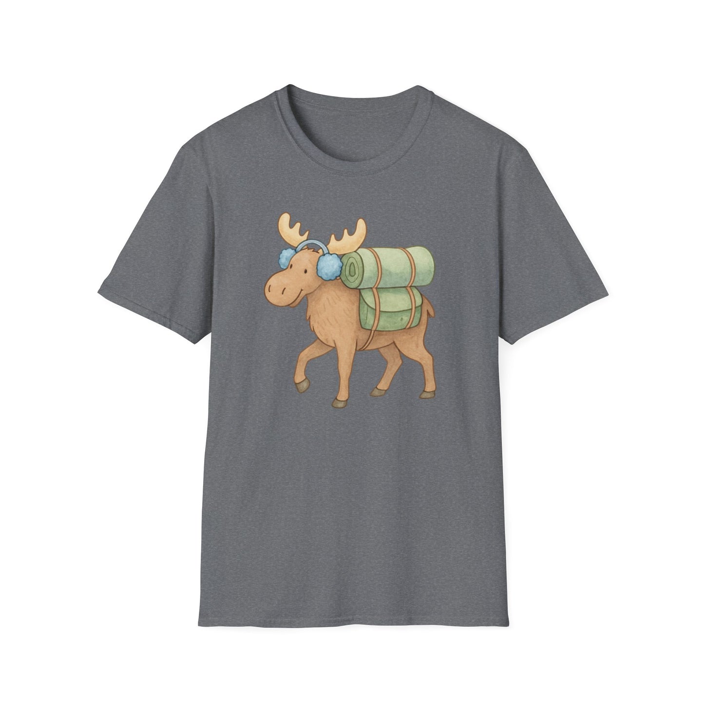 Winter Moose Unisex T-Shirt