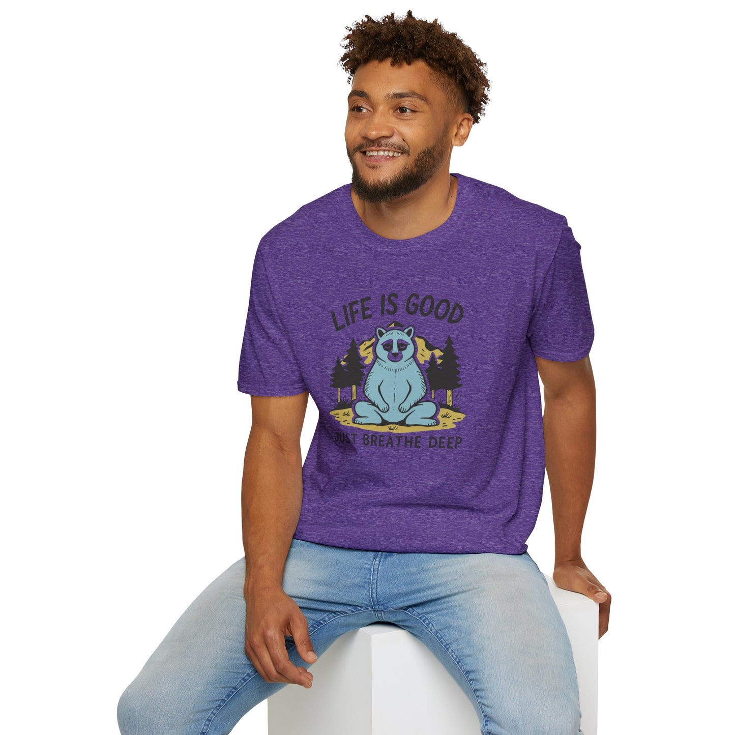 Bear Meditation, Unisex T-Shirt