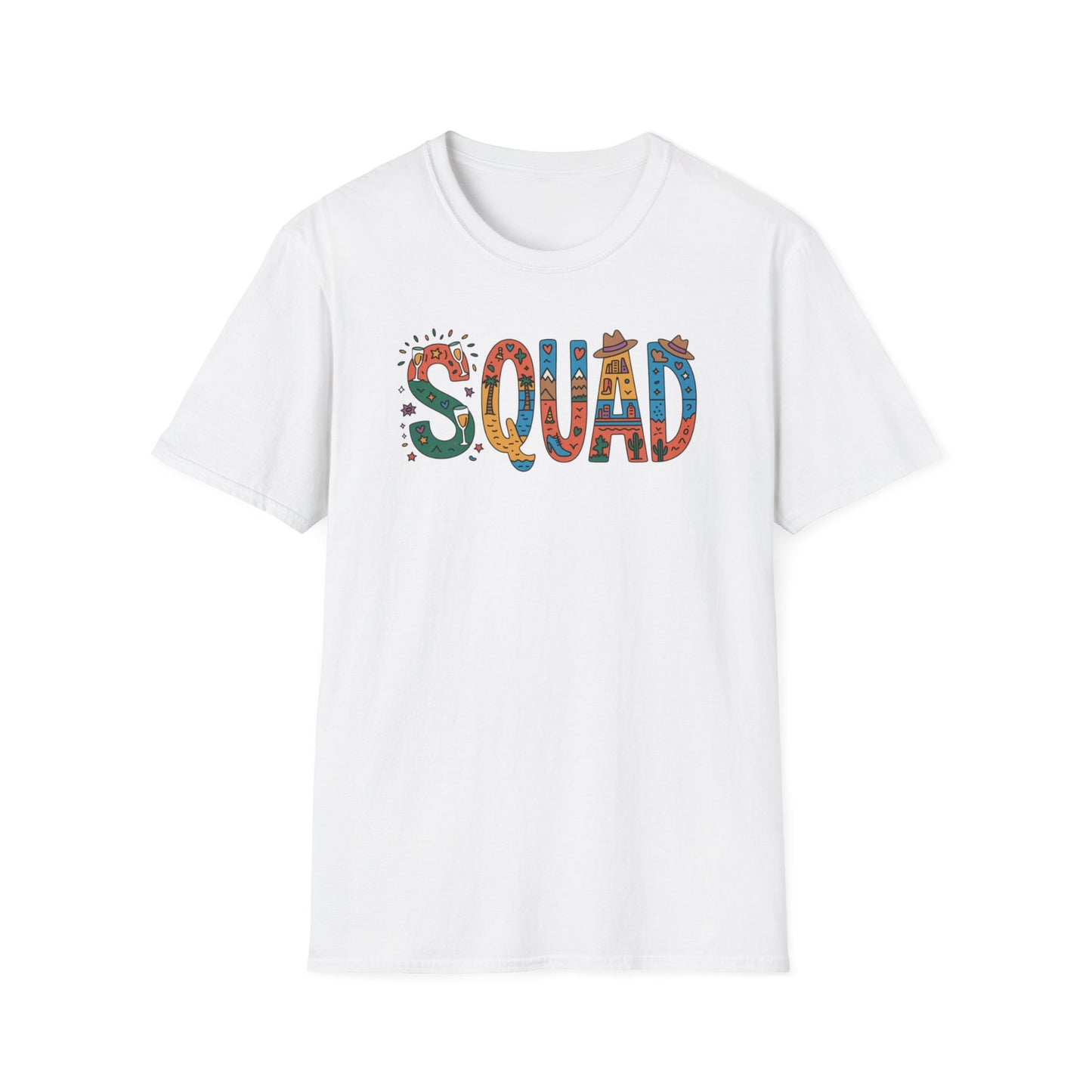 Squad Party, Unisex T-Shirt