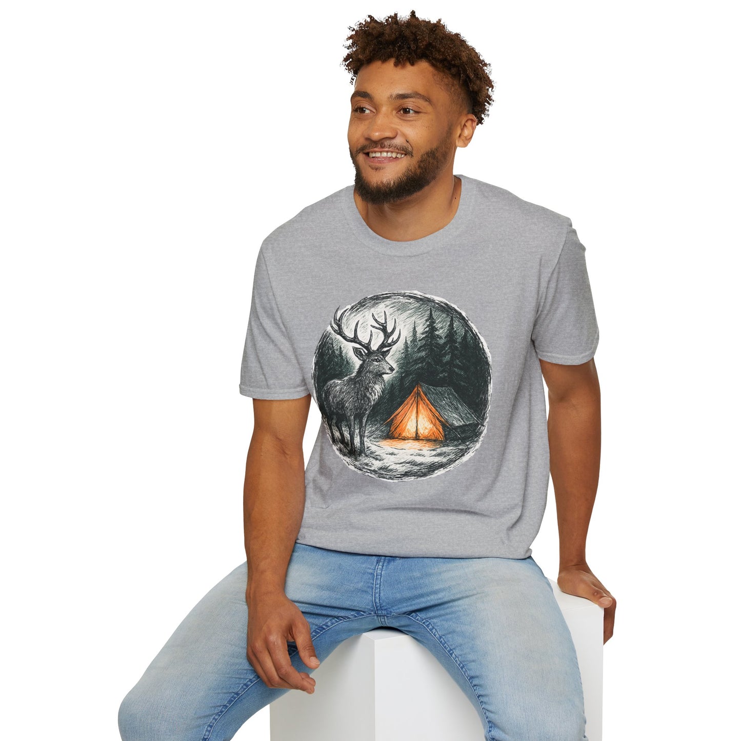Winter Deer Unisex T-shirt