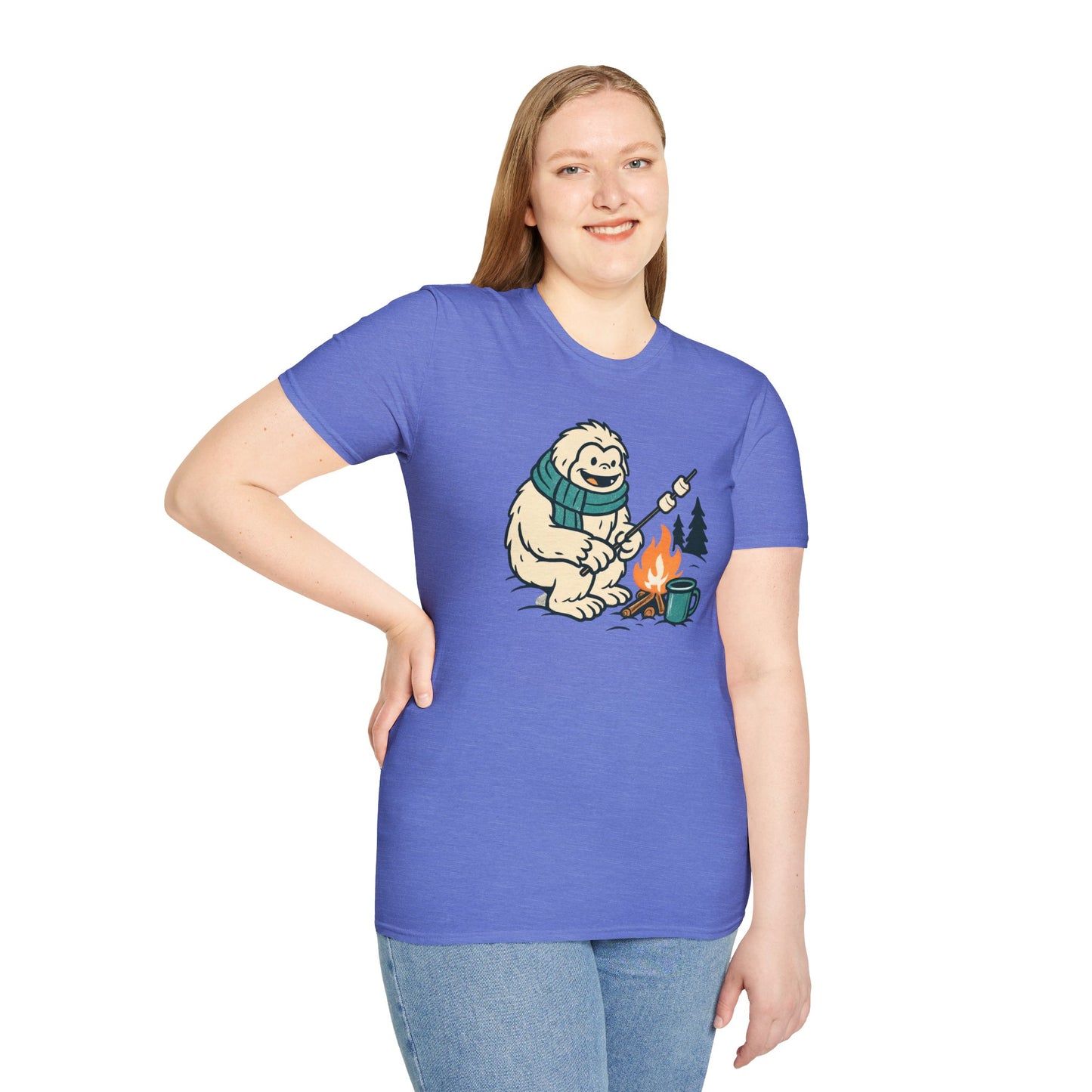 Whimsical Yeti Unisex T-Shirt