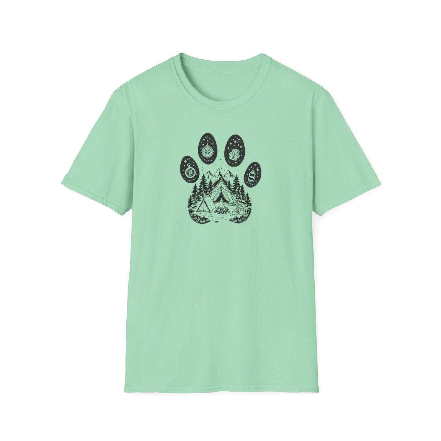 Paw Camping Unisex T-Shirt