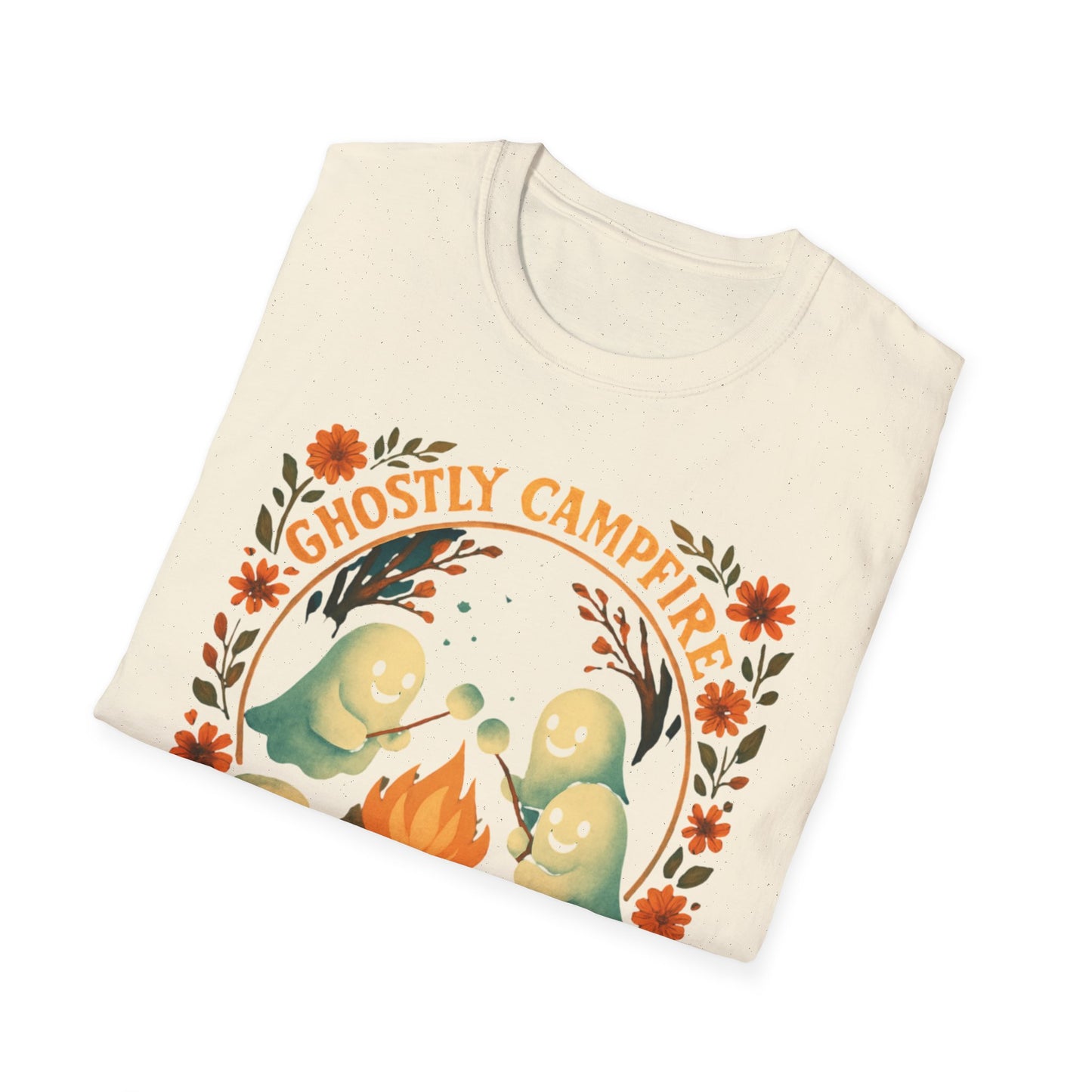 Ghostly Campfire Unisex T-shirt